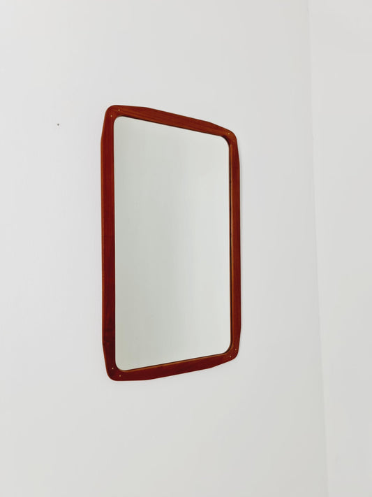 Big Danish mid-century Modern wall-mounted mirror, 1960s