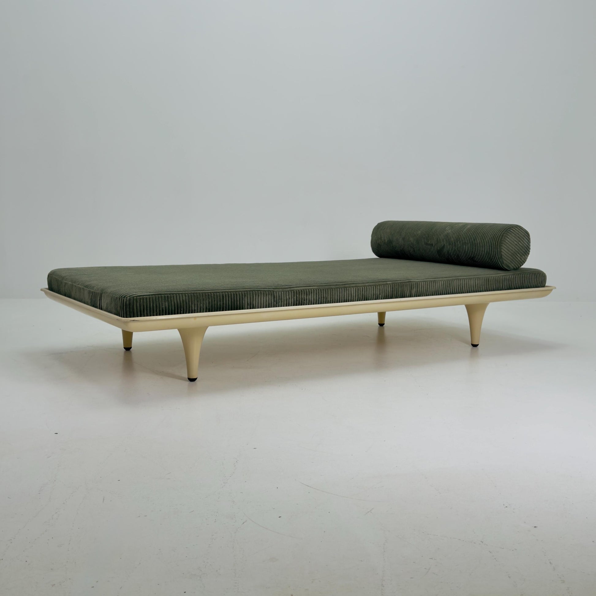 Rare Space Age Fiberglass Daybed Sofa Bed, Germany 1980s