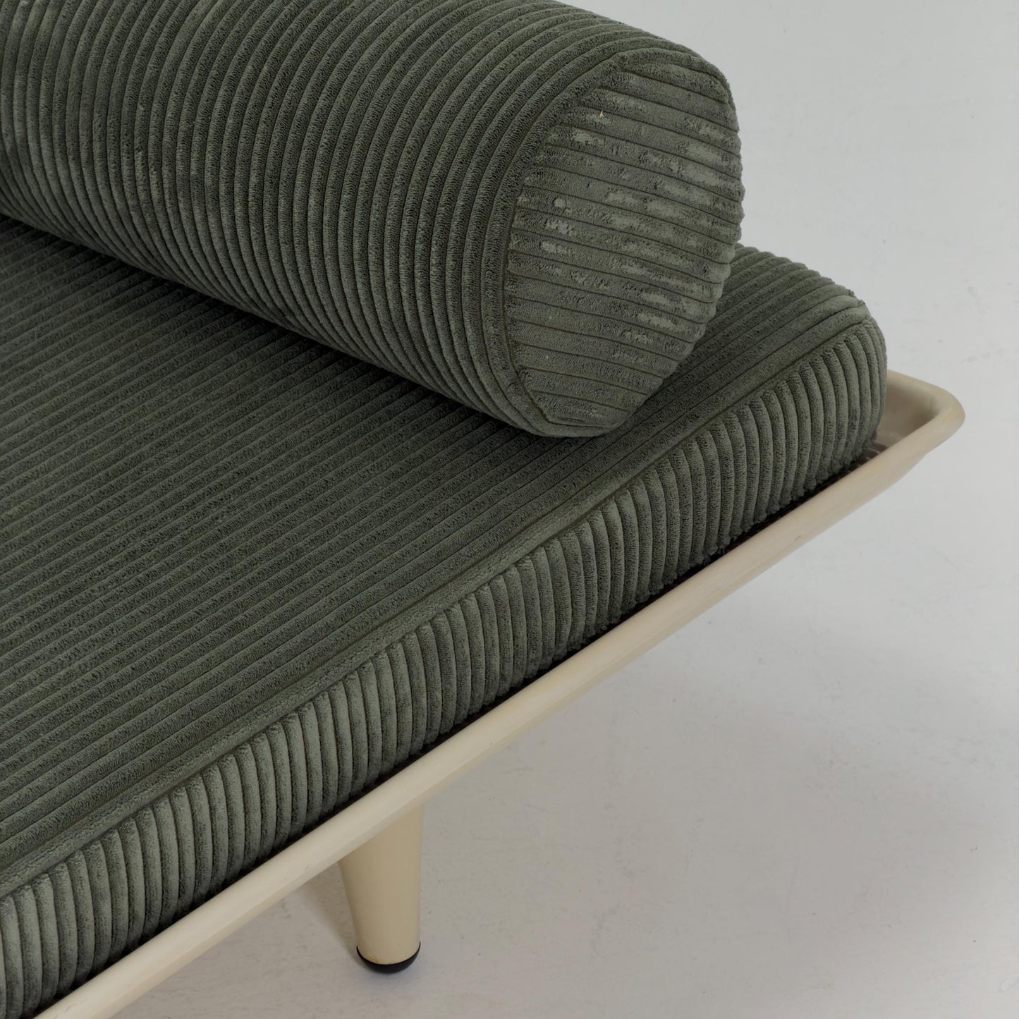 Rare Space Age Fiberglass Daybed Sofa Bed, Germany 1980s