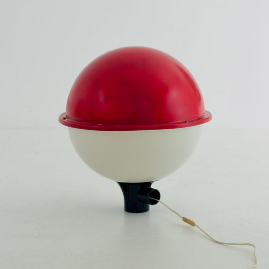 Rare Space Age Poké Ball Table Lamp / Floor Lamp, Germany 1980s