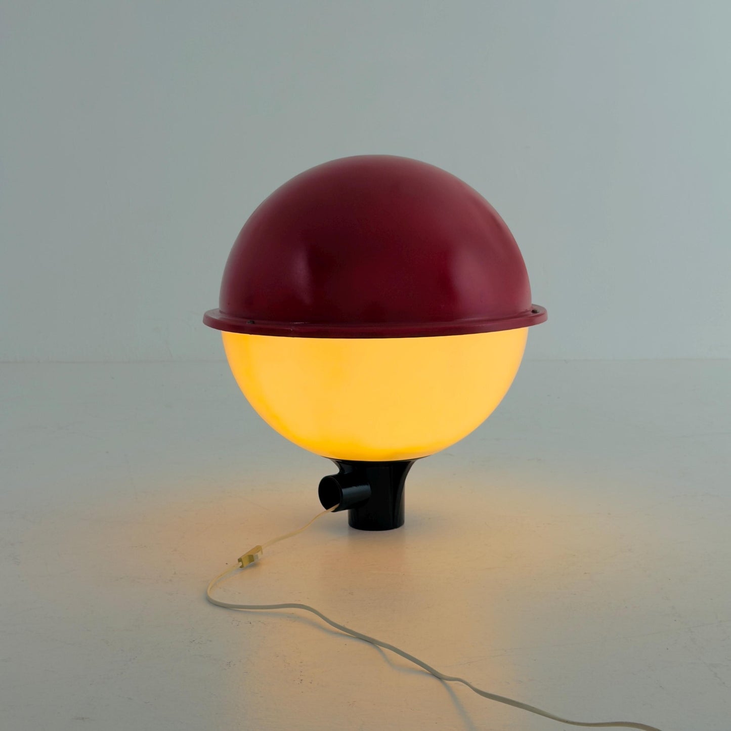 Rare Space Age Poké Ball Table Lamp / Floor Lamp, Germany 1980s