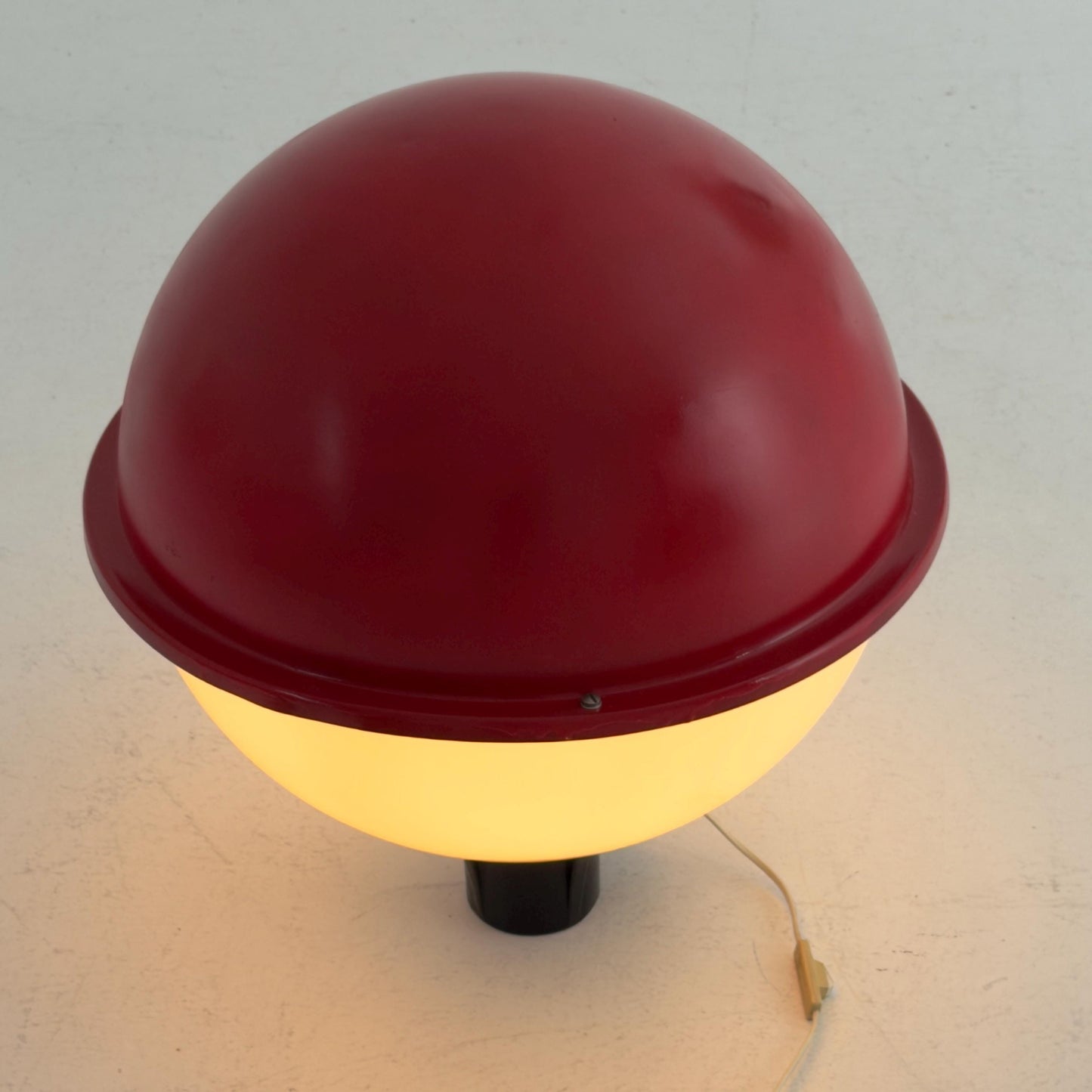 Rare Space Age Poké Ball Table Lamp / Floor Lamp, Germany 1980s