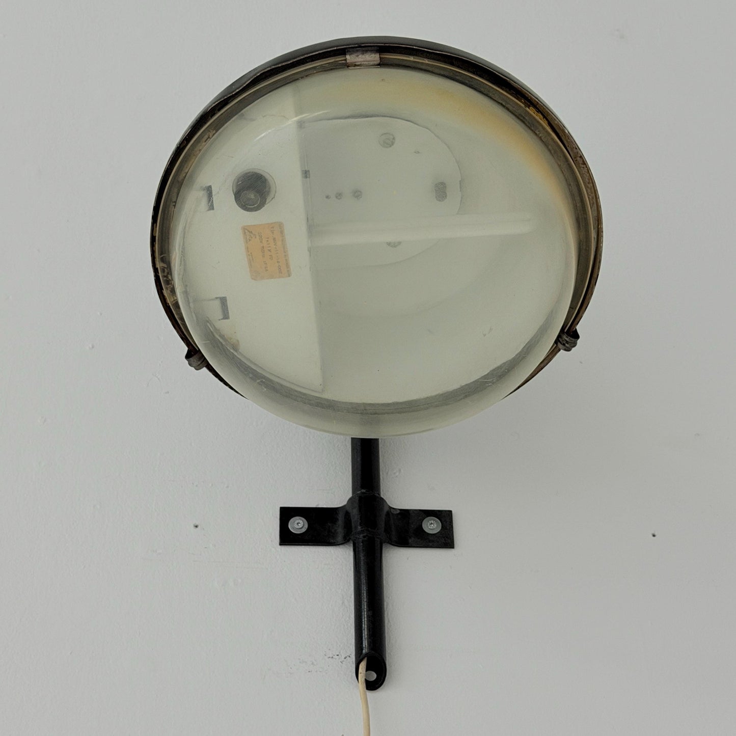 Mid Century Bauhaus Industrial Wall Lamp Hungary 1970s