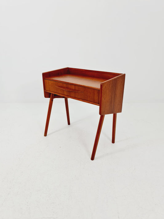 Midcentury Danish teak vintage Side table/ Bedside table/ Night stand, 1960s