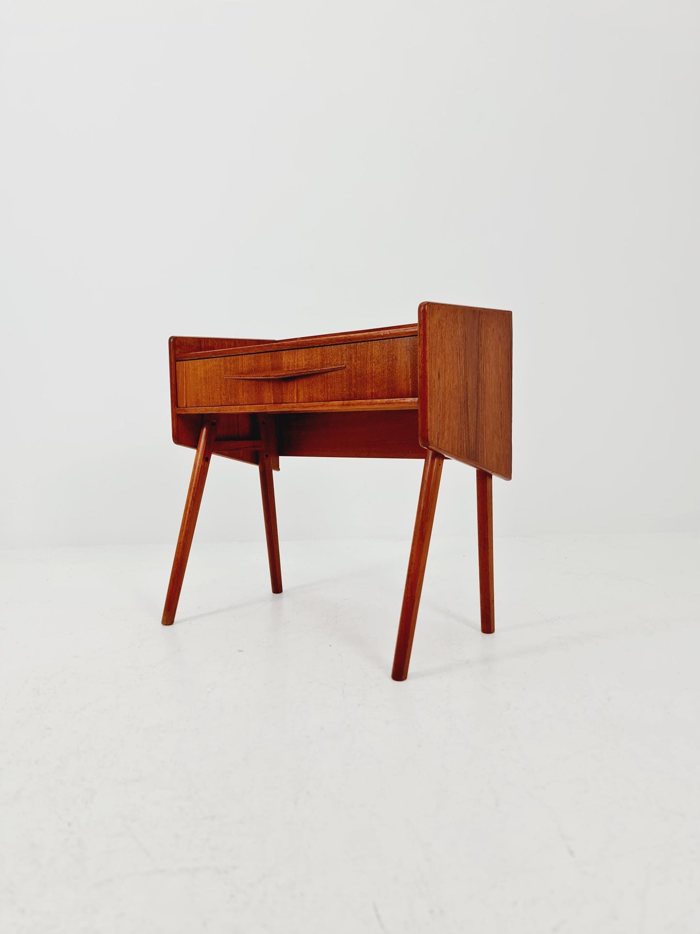 Midcentury Danish teak vintage Side table/ Bedside table/ Night stand, 1960s