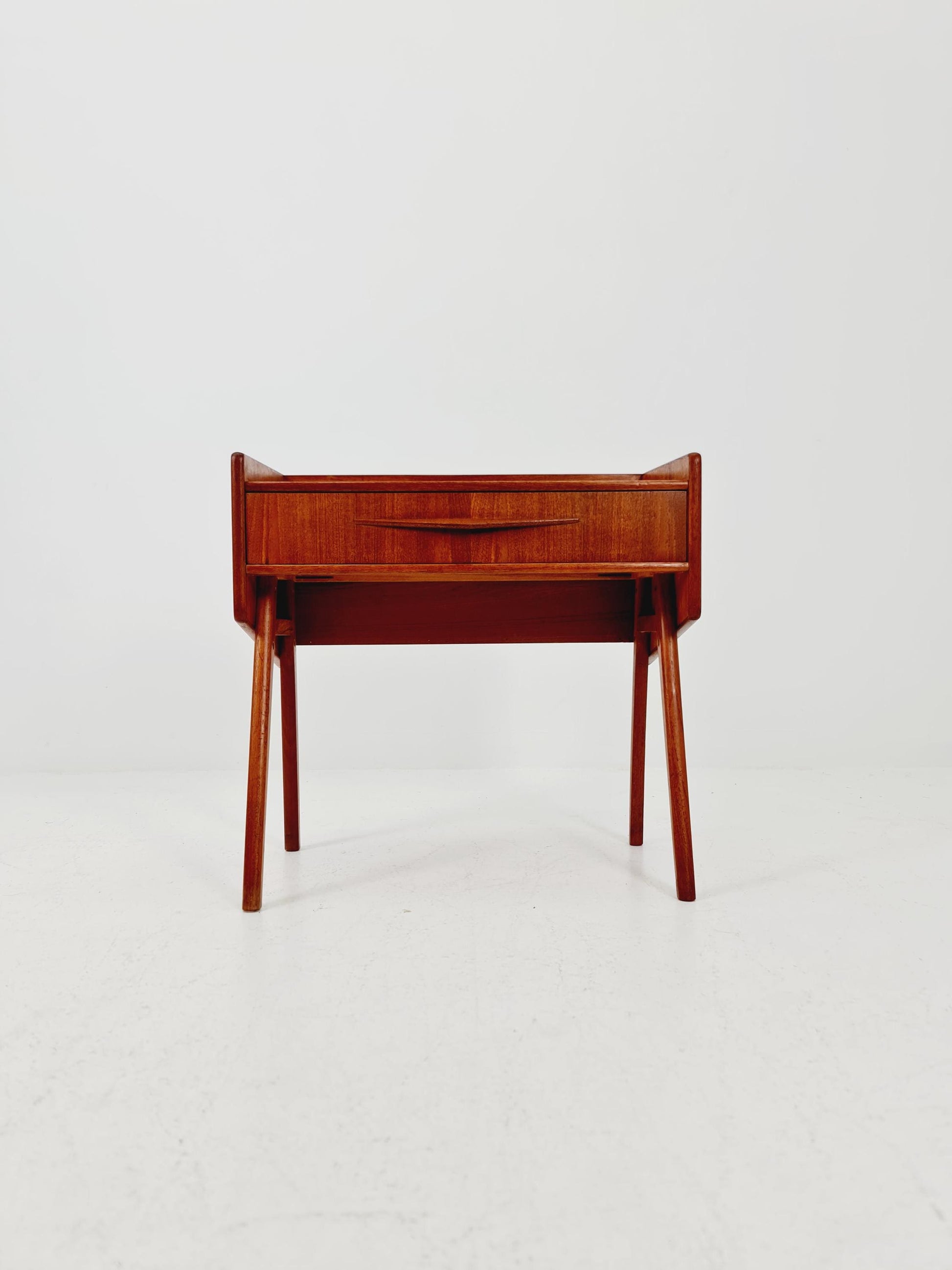 Midcentury Danish teak vintage Side table/ Bedside table/ Night stand, 1960s