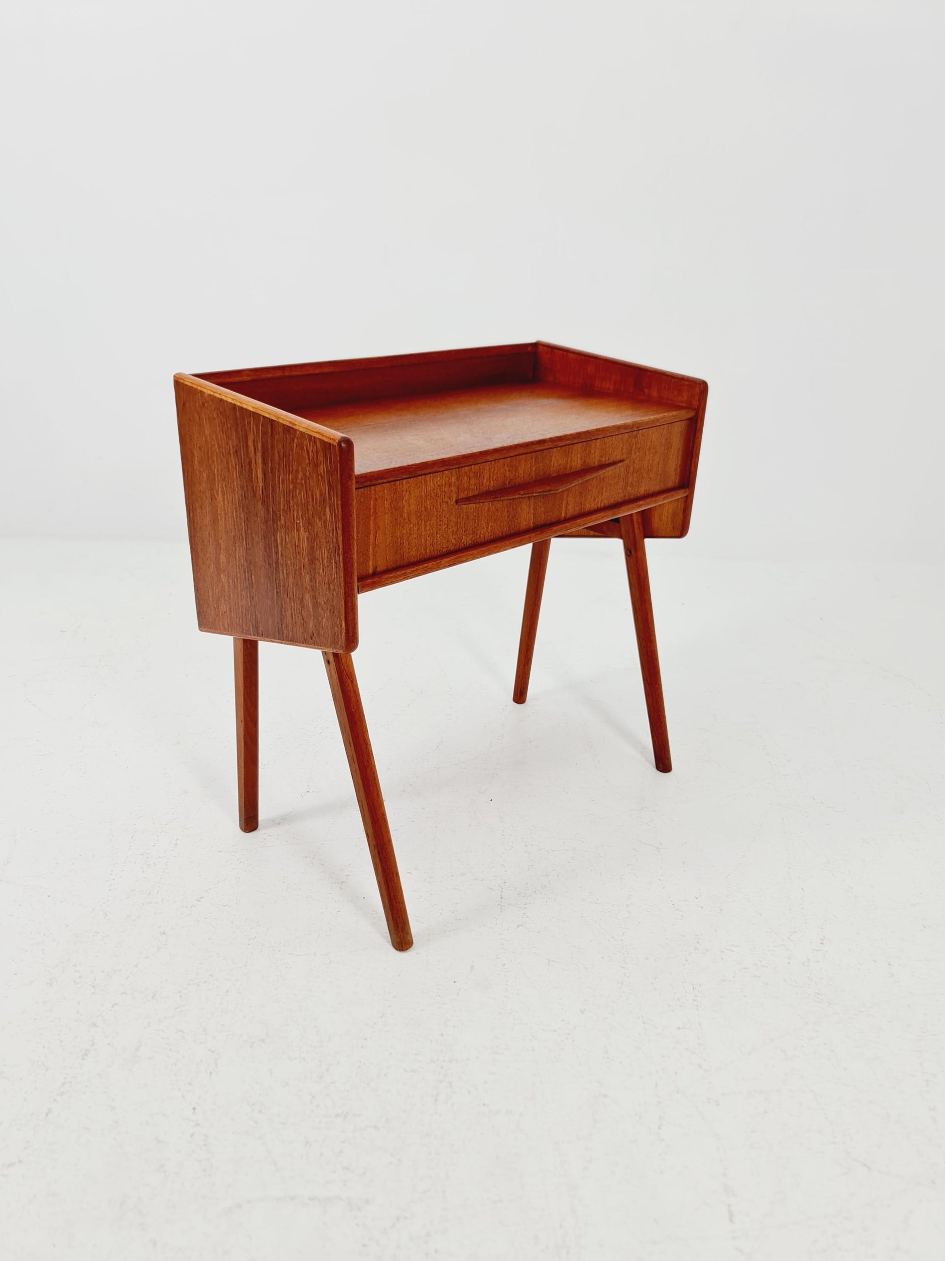 Midcentury Danish teak vintage Side table/ Bedside table/ Night stand, 1960s