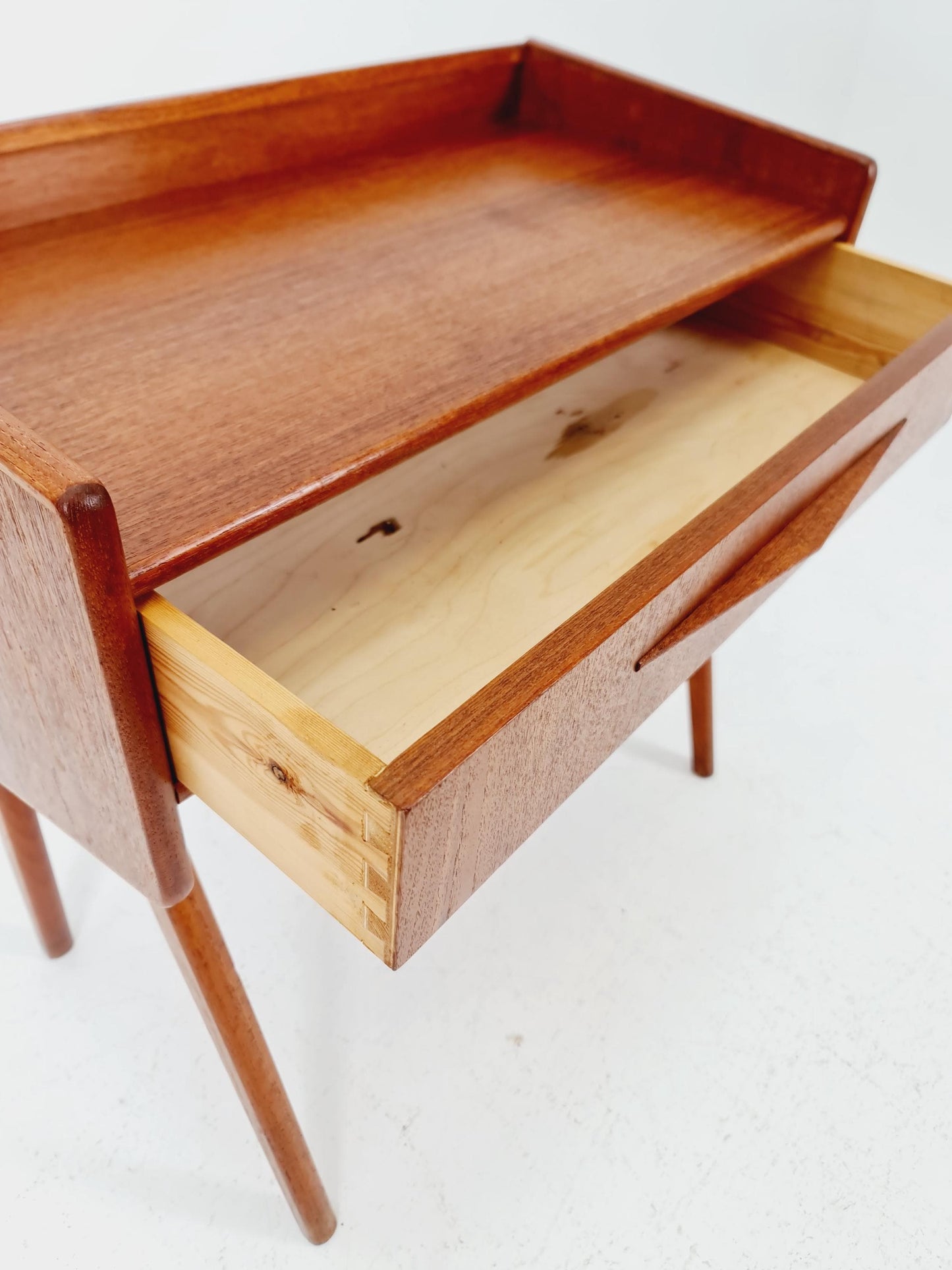 Midcentury Danish teak vintage Side table/ Bedside table/ Night stand, 1960s