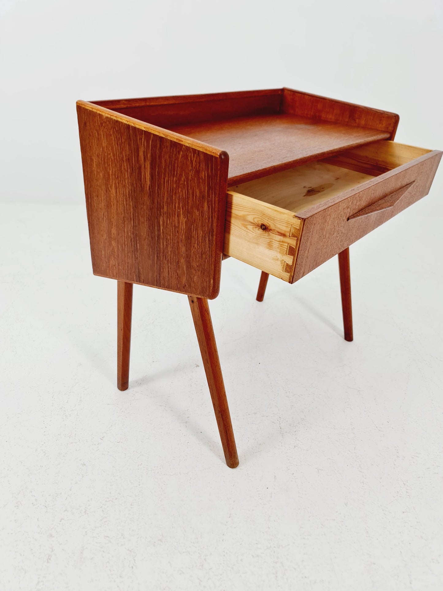 Midcentury Danish teak vintage Side table/ Bedside table/ Night stand, 1960s