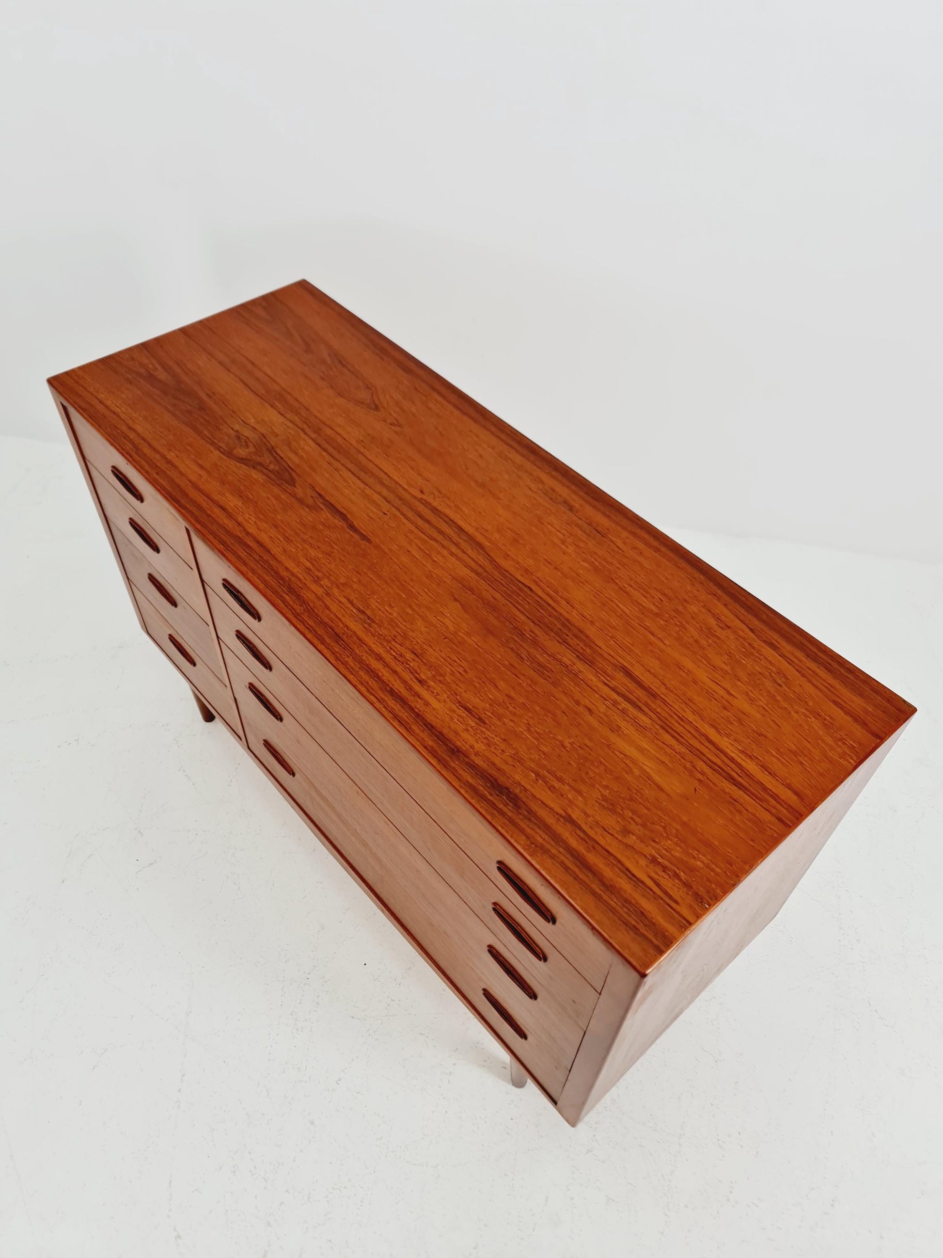Rare Midcentury danish design chest of drawers By Novarad Jensen odense Denmark 1960s