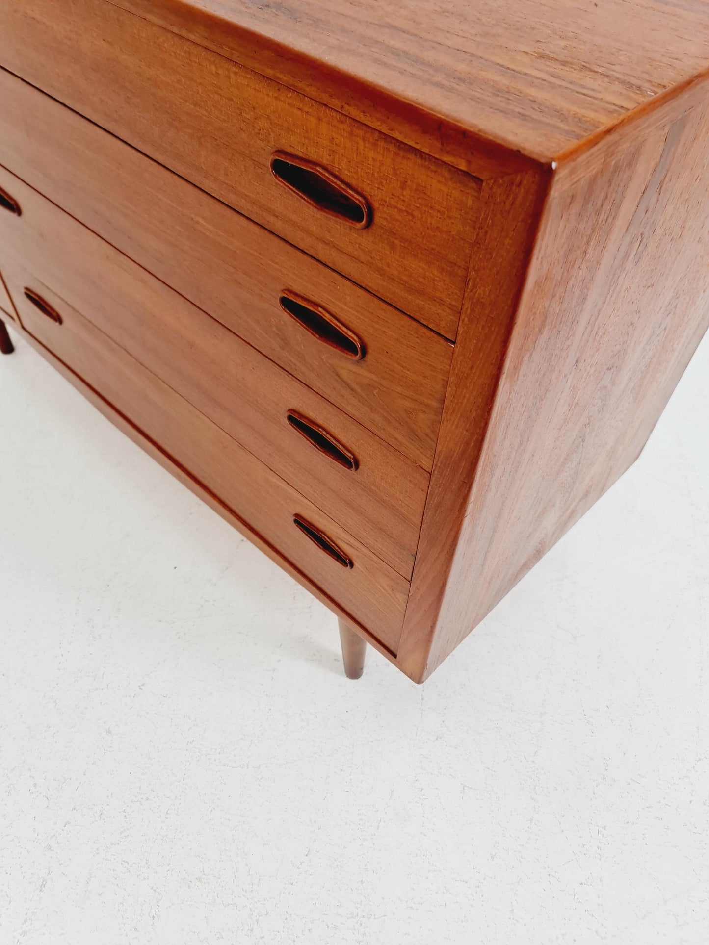 Rare Midcentury danish design chest of drawers By Novarad Jensen odense Denmark 1960s
