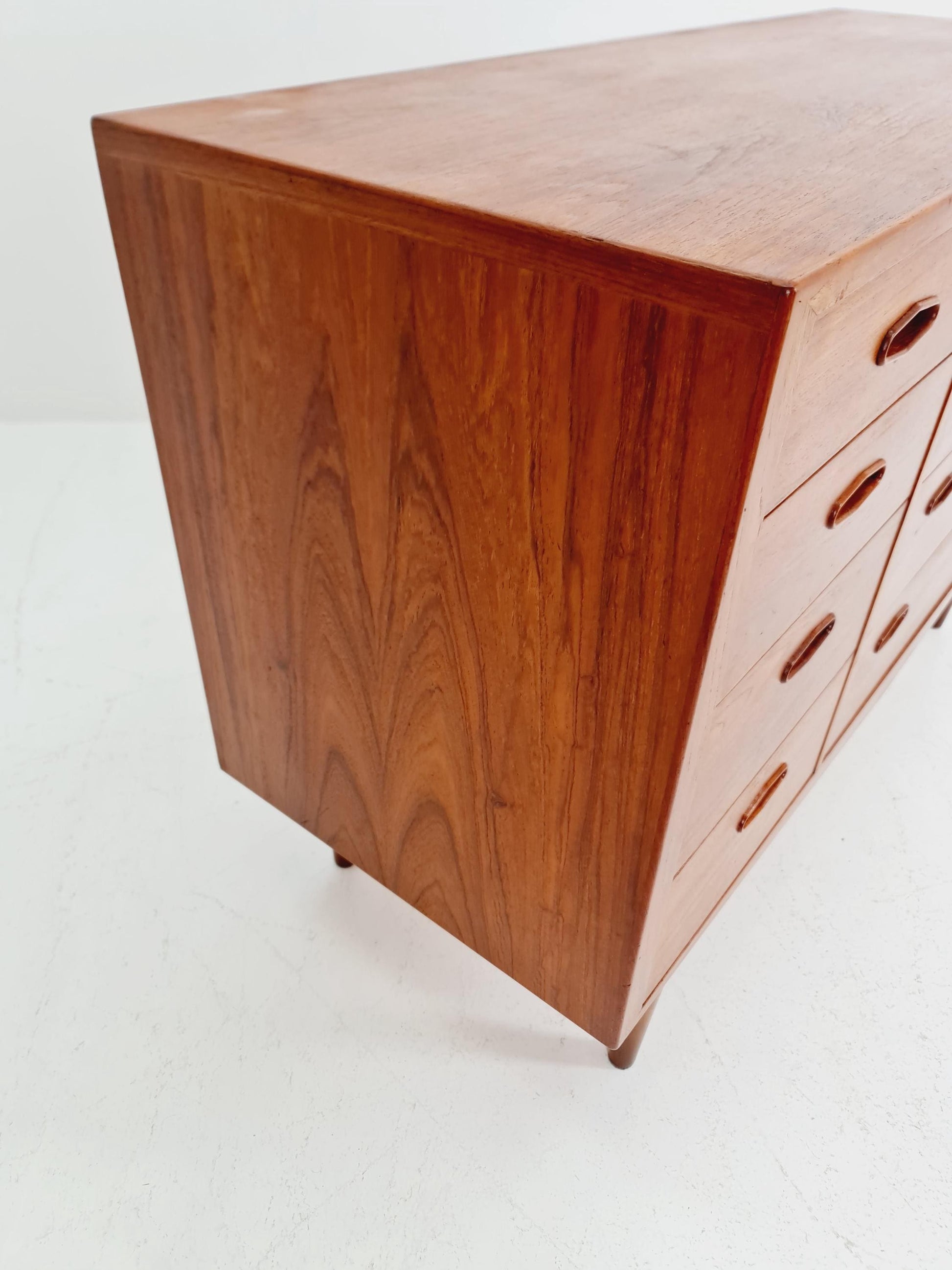 Rare Midcentury danish design chest of drawers By Novarad Jensen odense Denmark 1960s