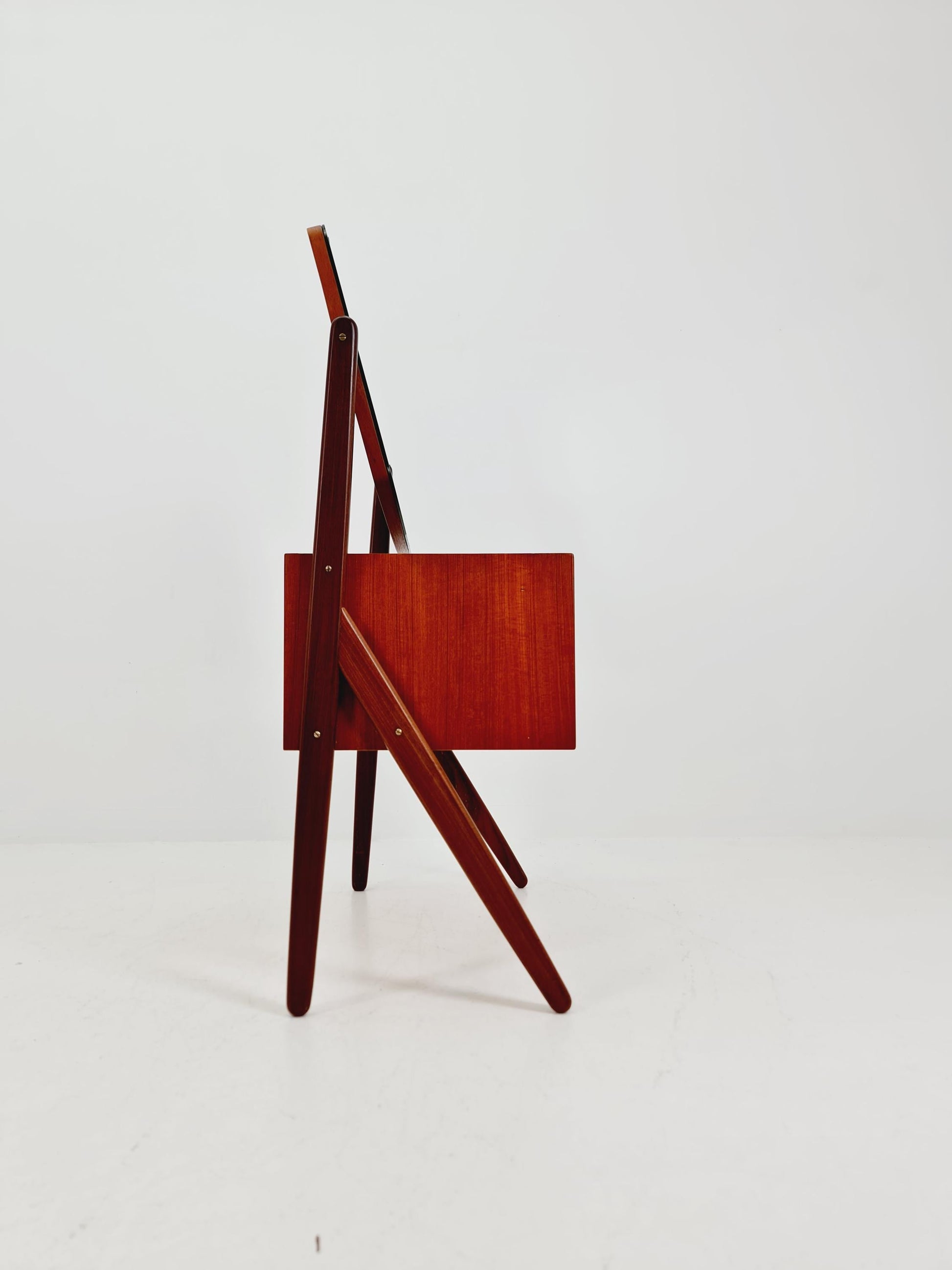Rare Mid Century Modern Danish Teak vanity table/ make up table by Olhom Möbelfabrik , 1960