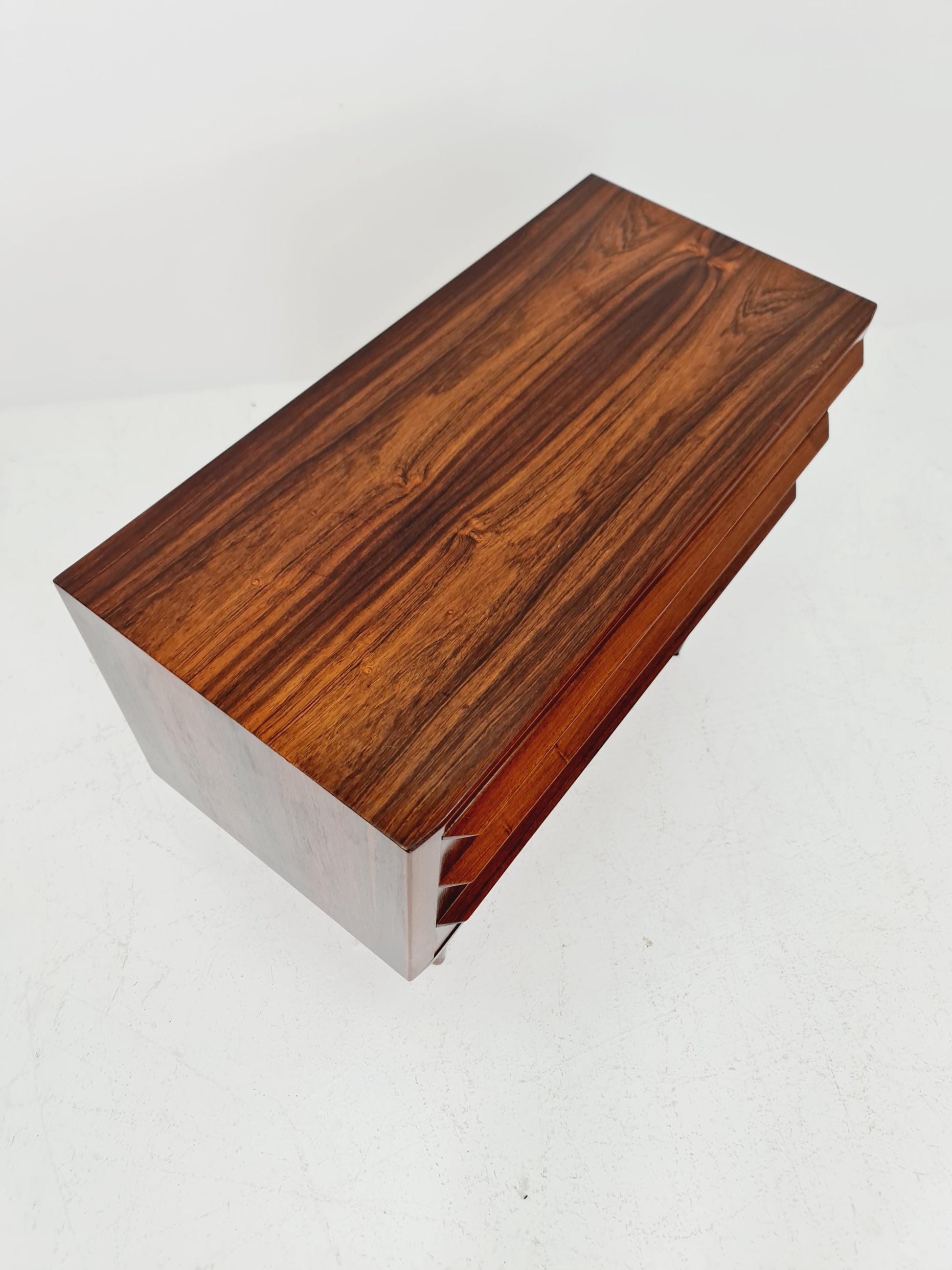 Midcentury danish drawer dresser /3 drawers by EDV. Valentinsen Möbelfabrik 1960s