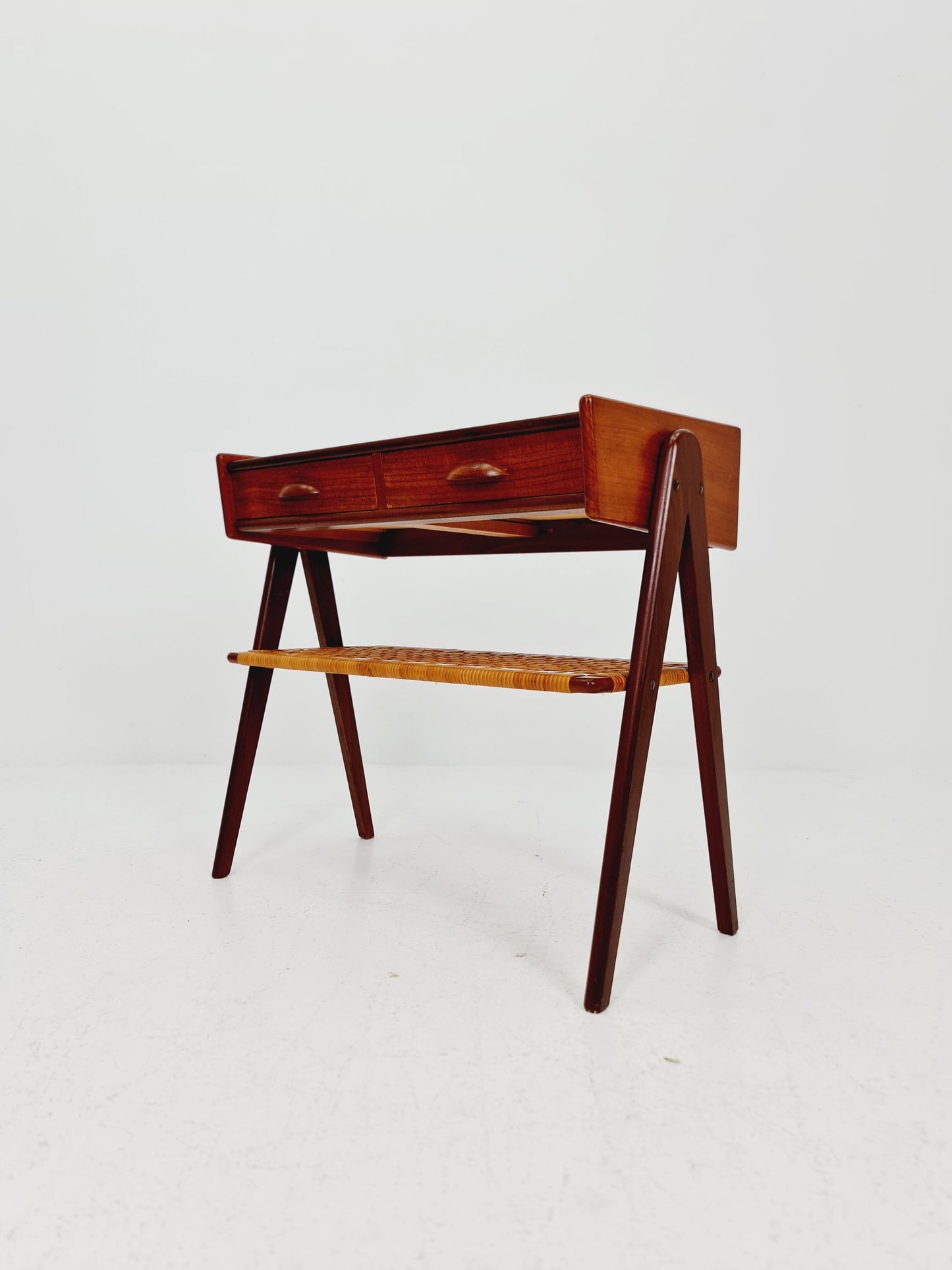 Midcentury danish Teak Vintage Side table/Nightstand By Soren Rasmussen 1960s