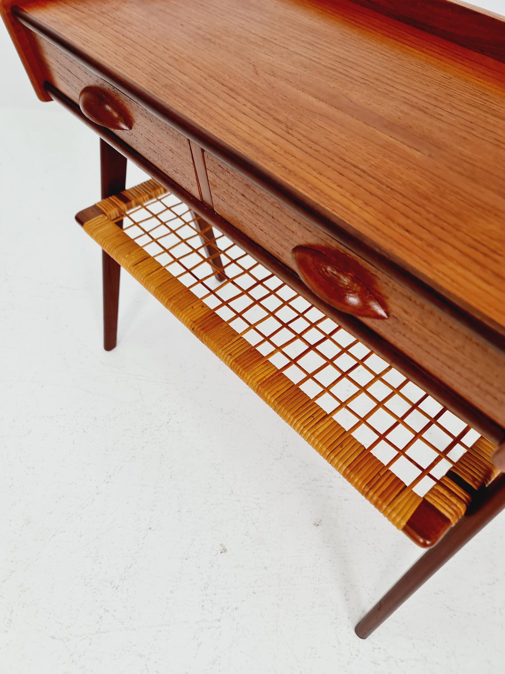 Midcentury danish Teak Vintage Side table/Nightstand By Soren Rasmussen 1960s
