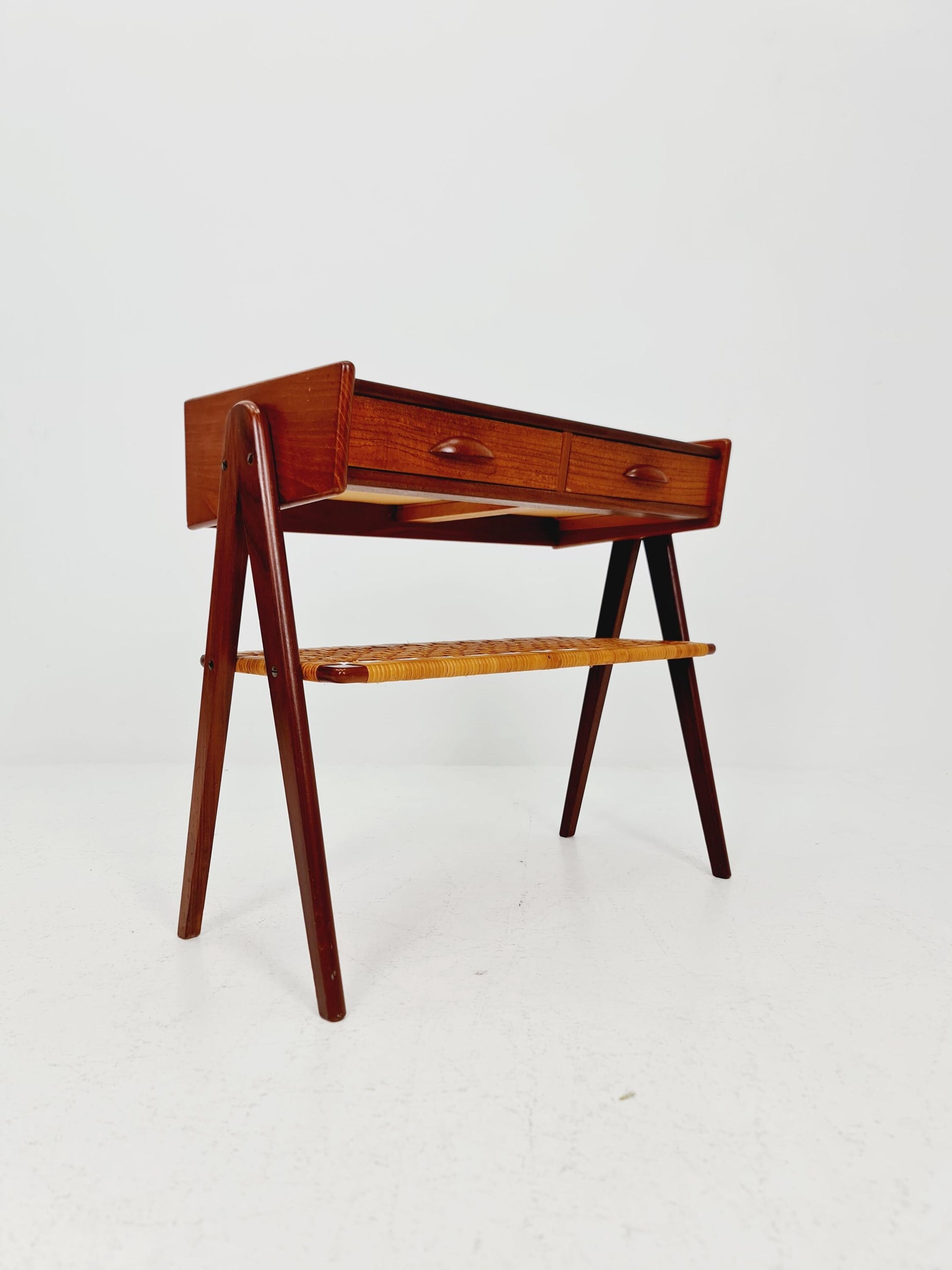 Midcentury danish Teak Vintage Side table/Nightstand By Soren Rasmussen 1960s