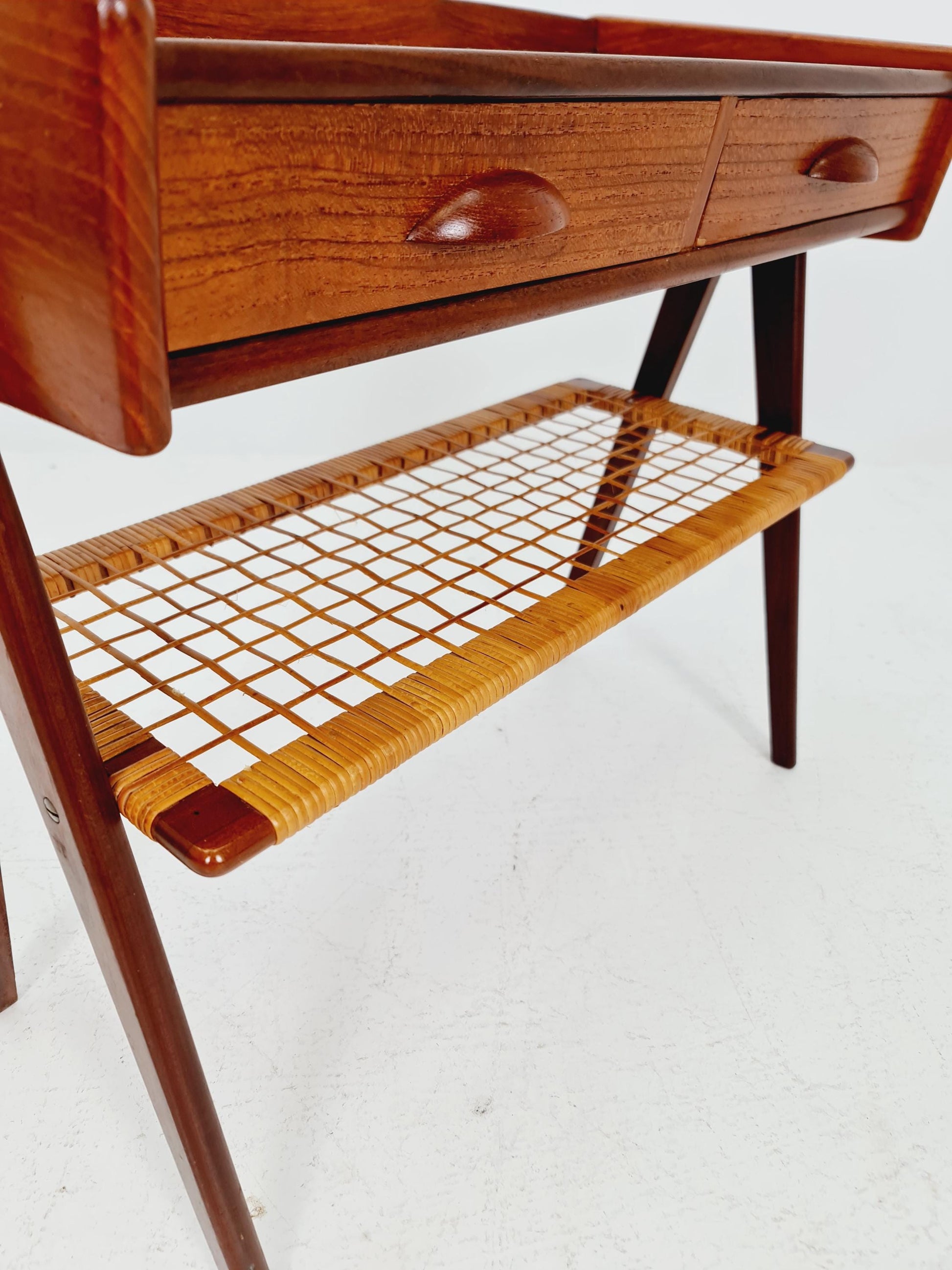 Midcentury danish Teak Vintage Side table/Nightstand By Soren Rasmussen 1960s