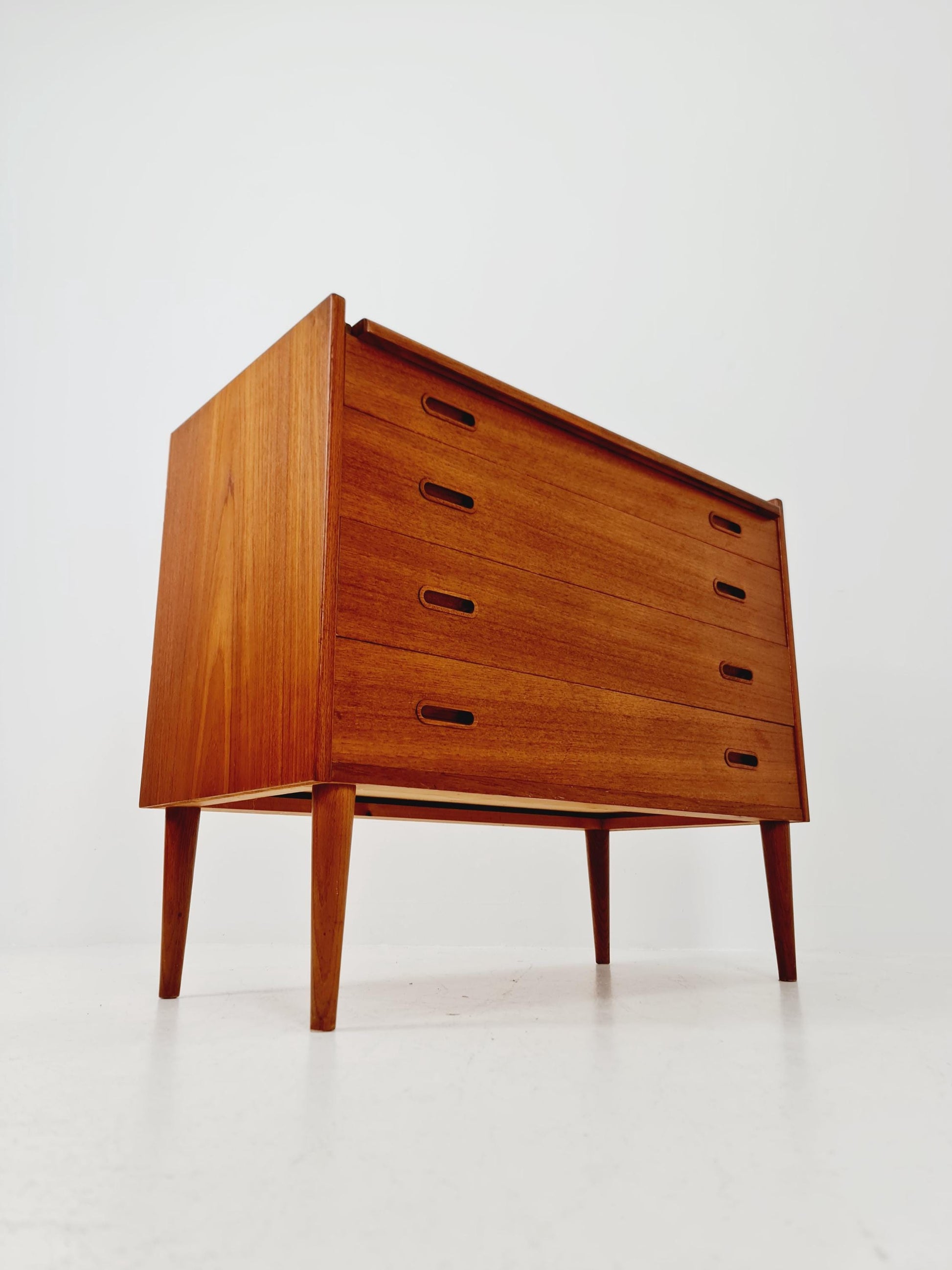 Midcentury Danish vintage teak secretary, vanity /Make up table for Olholm Möbelfabrik , 1960s