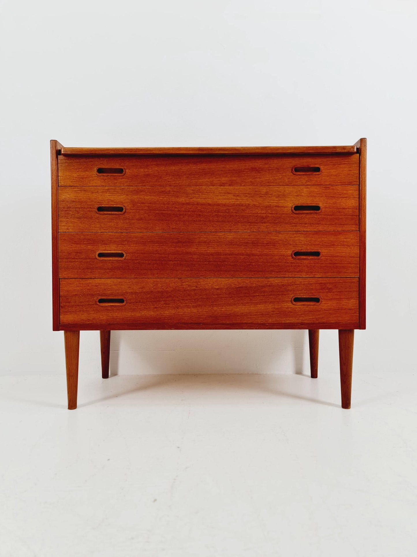 Midcentury Danish vintage teak secretary, vanity /Make up table for Olholm Möbelfabrik , 1960s