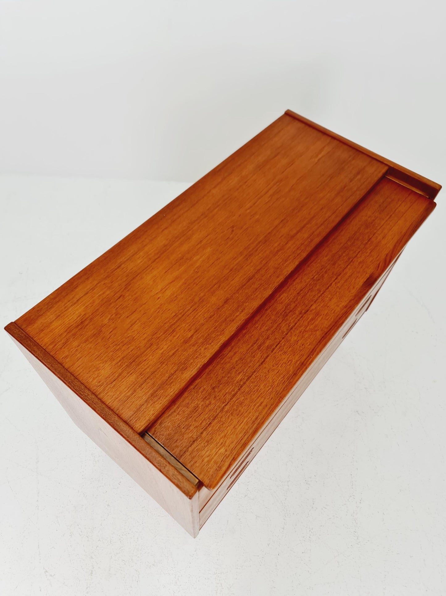 Midcentury Danish vintage teak secretary, vanity /Make up table for Olholm Möbelfabrik , 1960s