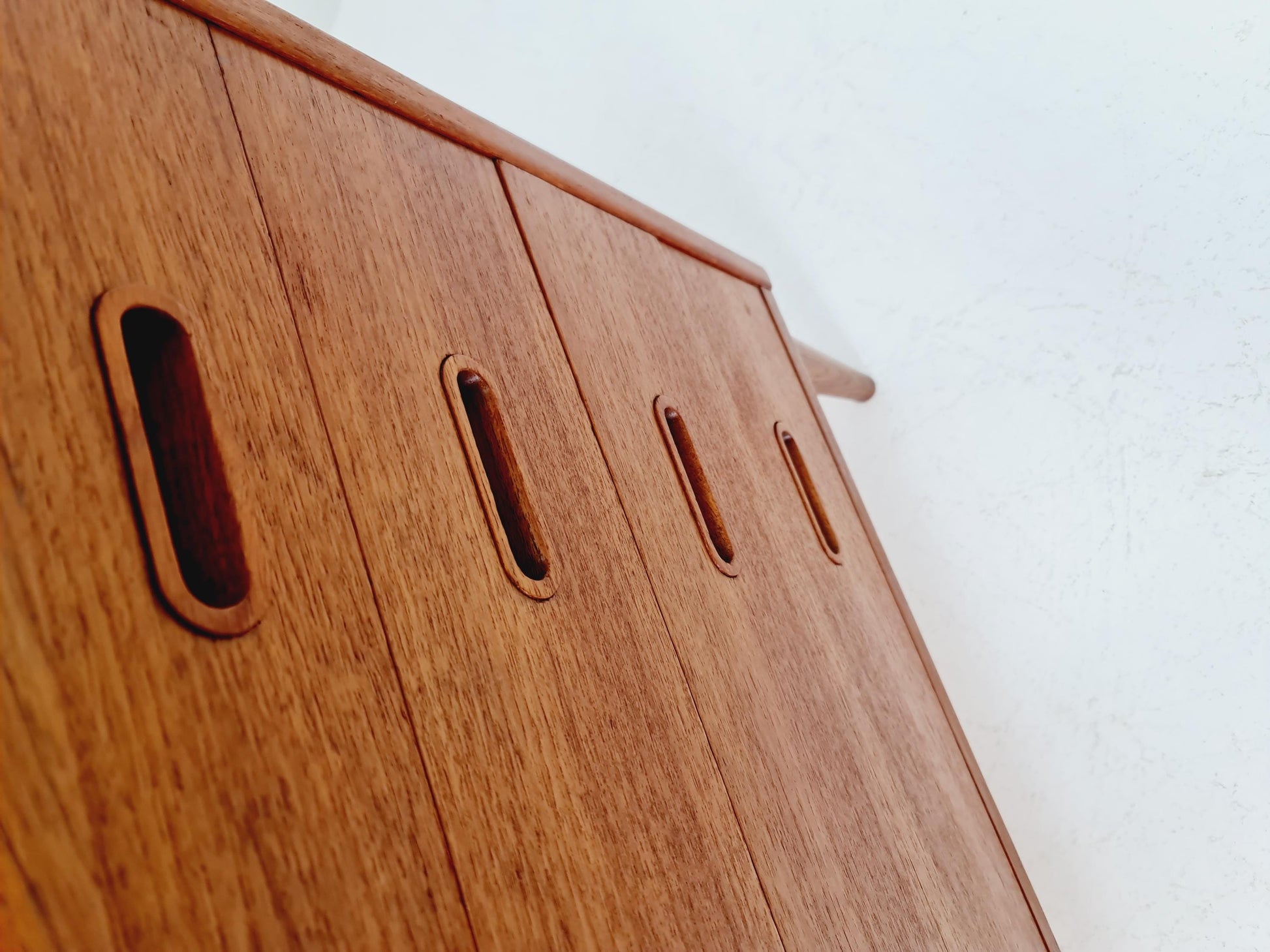 Midcentury Danish vintage teak secretary, vanity /Make up table for Olholm Möbelfabrik , 1960s