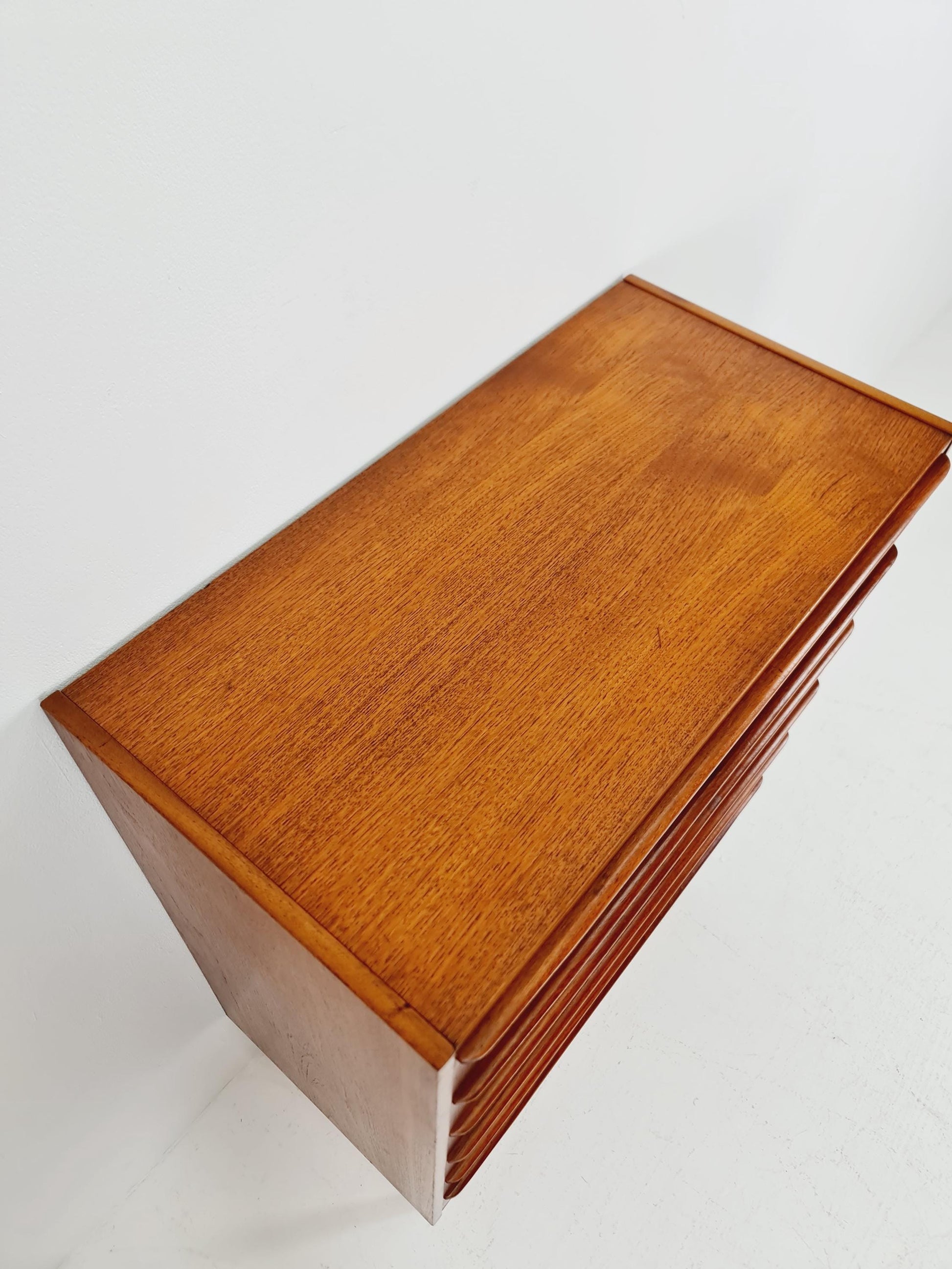Midcentury danish design chest of drawers / drawer dresser /6 drawers cabinet By Ejsing Möbelfabrik 1960s