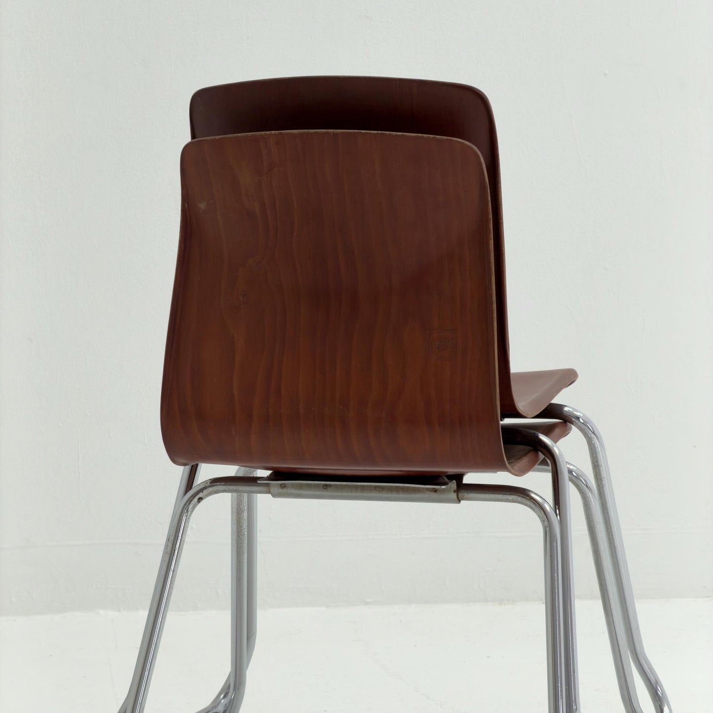 1 of 3 Mid Century Pagholz Chair by Thur-Op, Germany 1990s