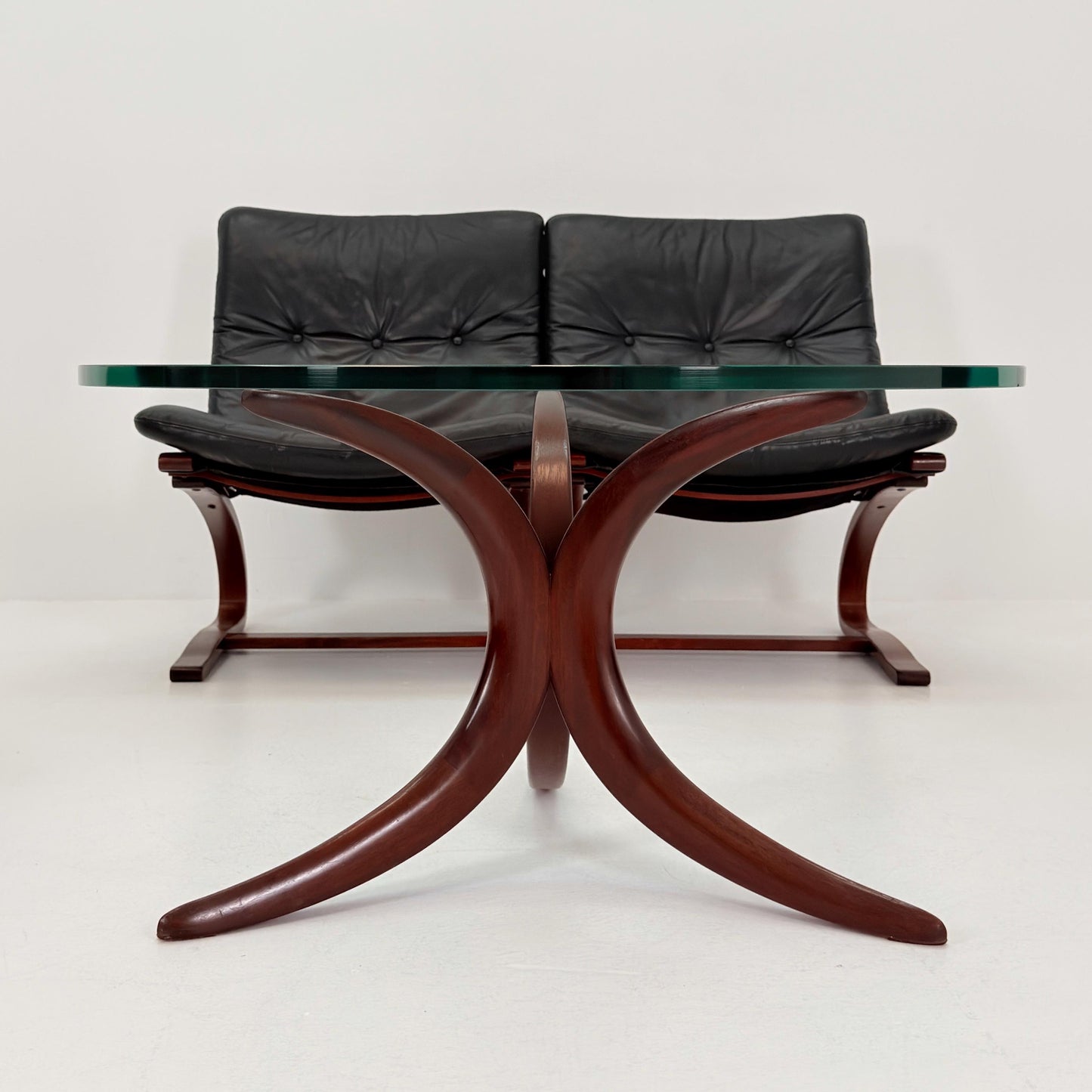 1of 4 Mid century Kangu Lounge Chairs by Elsa Solheim and Nordahl Solheim for Rybo 1970s
