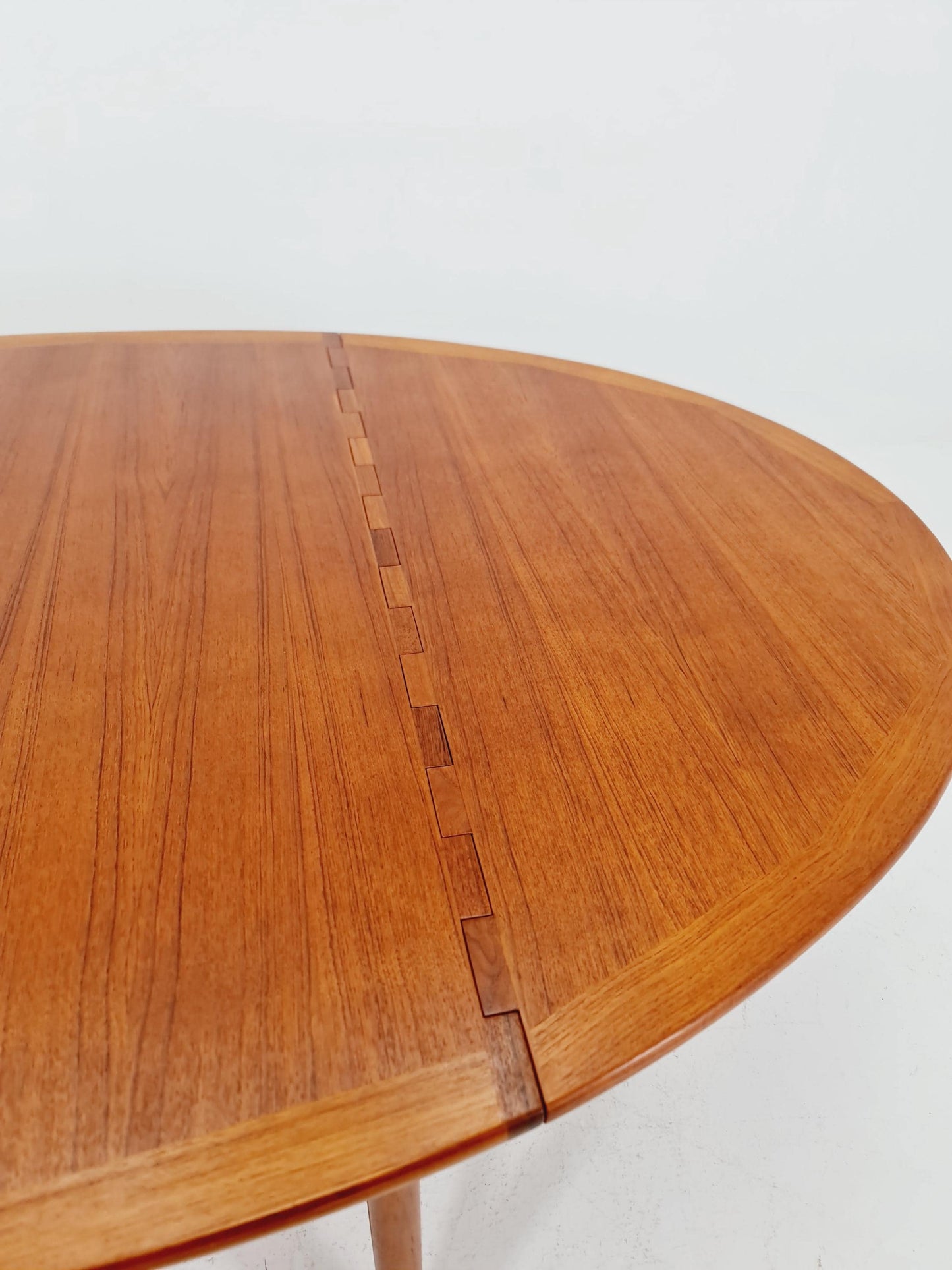 Iconic Danish Mid-Century Modern Drop leaf Teak Dining Table by Niels Koefoed 1960s