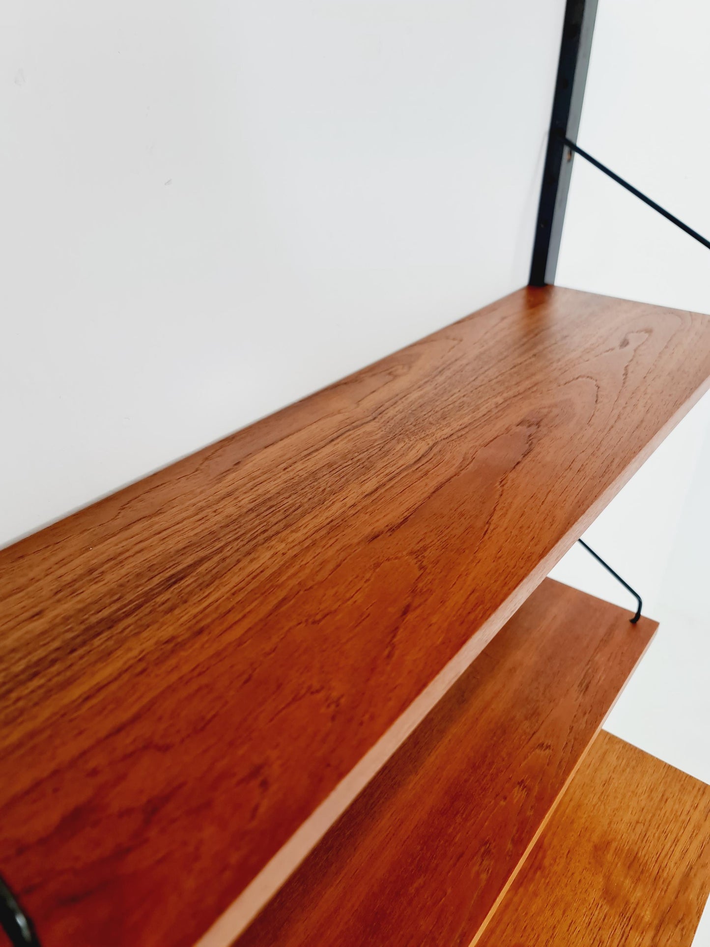 Big Mid century Danish Teak Wall Unit with 3 cabinets by Poul Cadovius for Cado, Denmark, 1960s