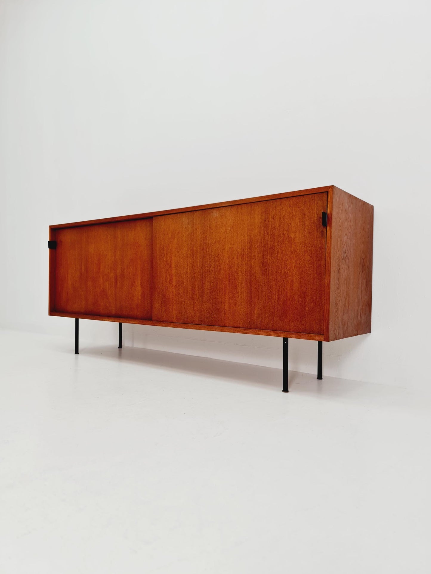 Super Rare Mid Century Modern German teak Sideboard By Florence knoll for Knoll International 1960s