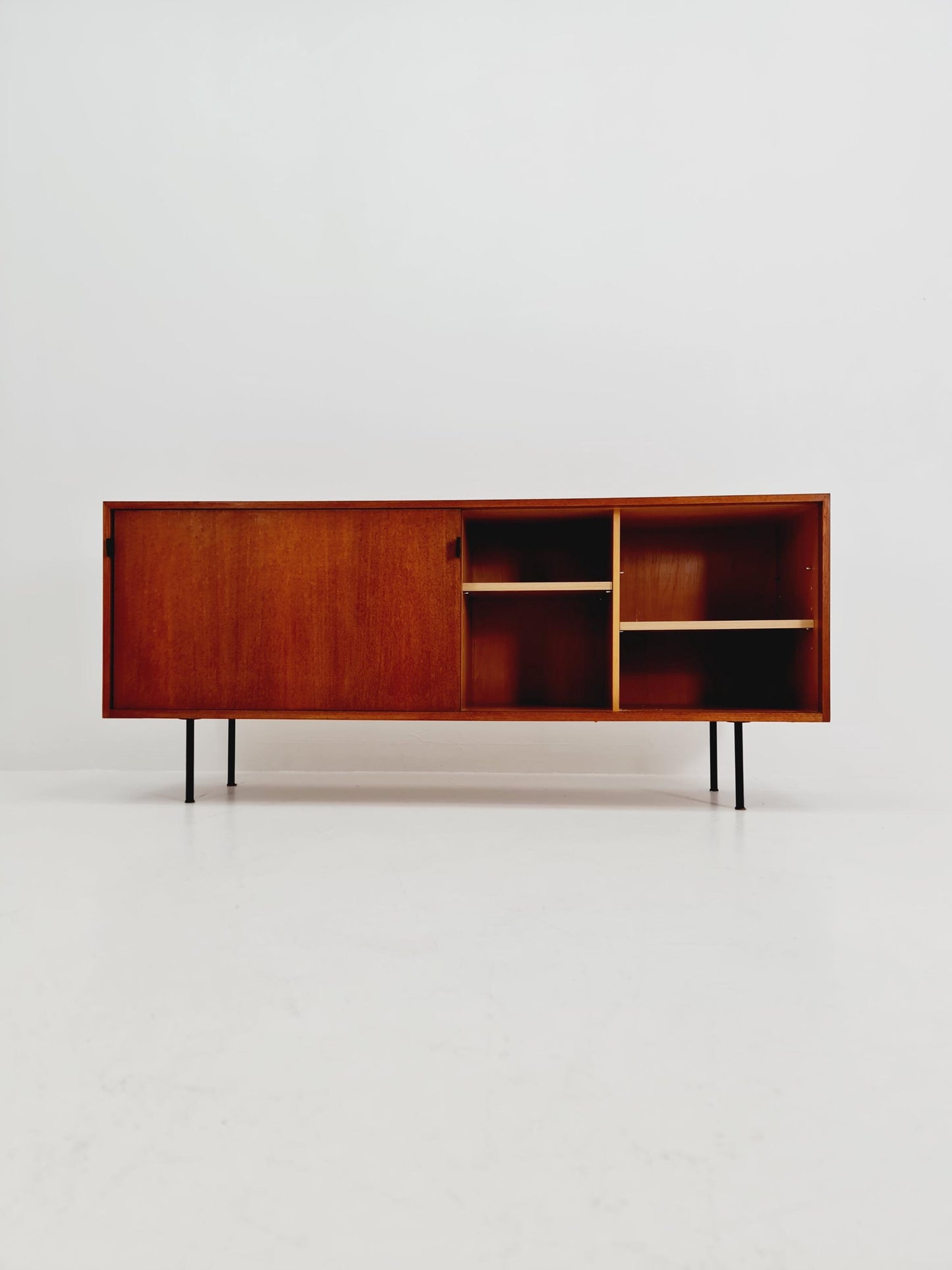 Super Rare Mid Century Modern German teak Sideboard By Florence knoll for Knoll International 1960s