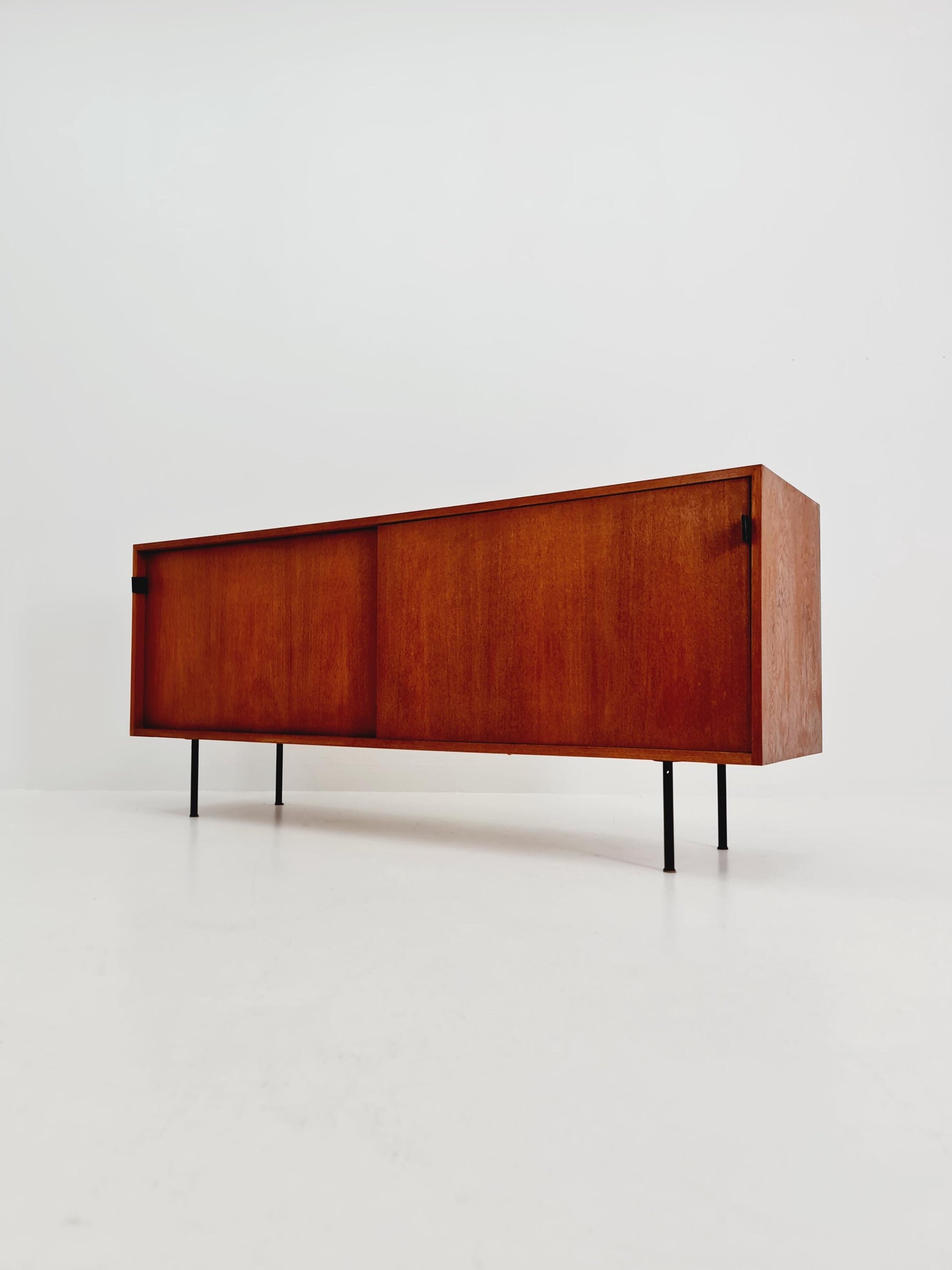 Super Rare Mid Century Modern German teak Sideboard By Florence knoll for Knoll International 1960s