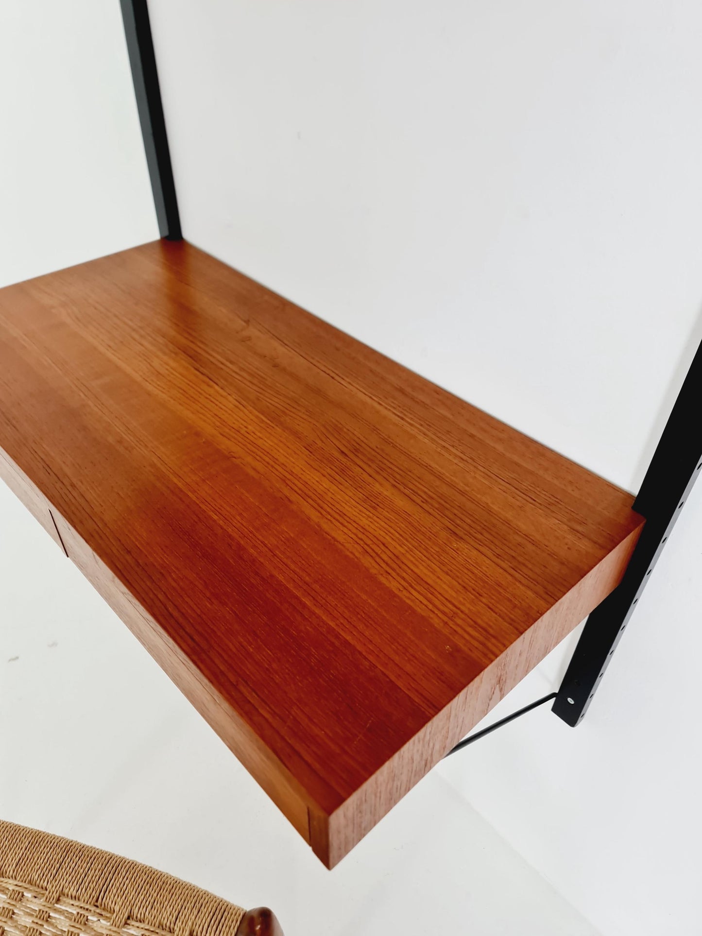 Midcentury Danish Teak Shelving Unit With Desk , by Poul Cadovius, 1960s
