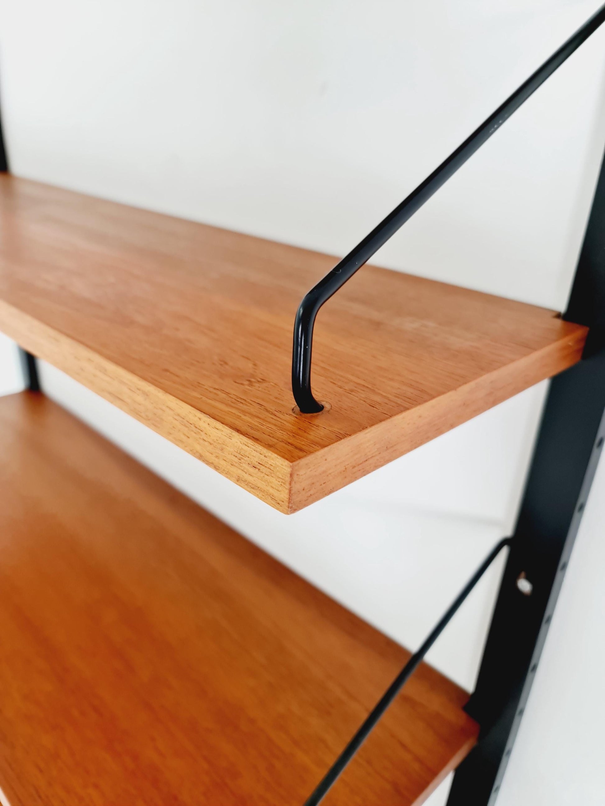 Midcentury Danish Teak Shelving Unit With Desk , by Poul Cadovius, 1960s