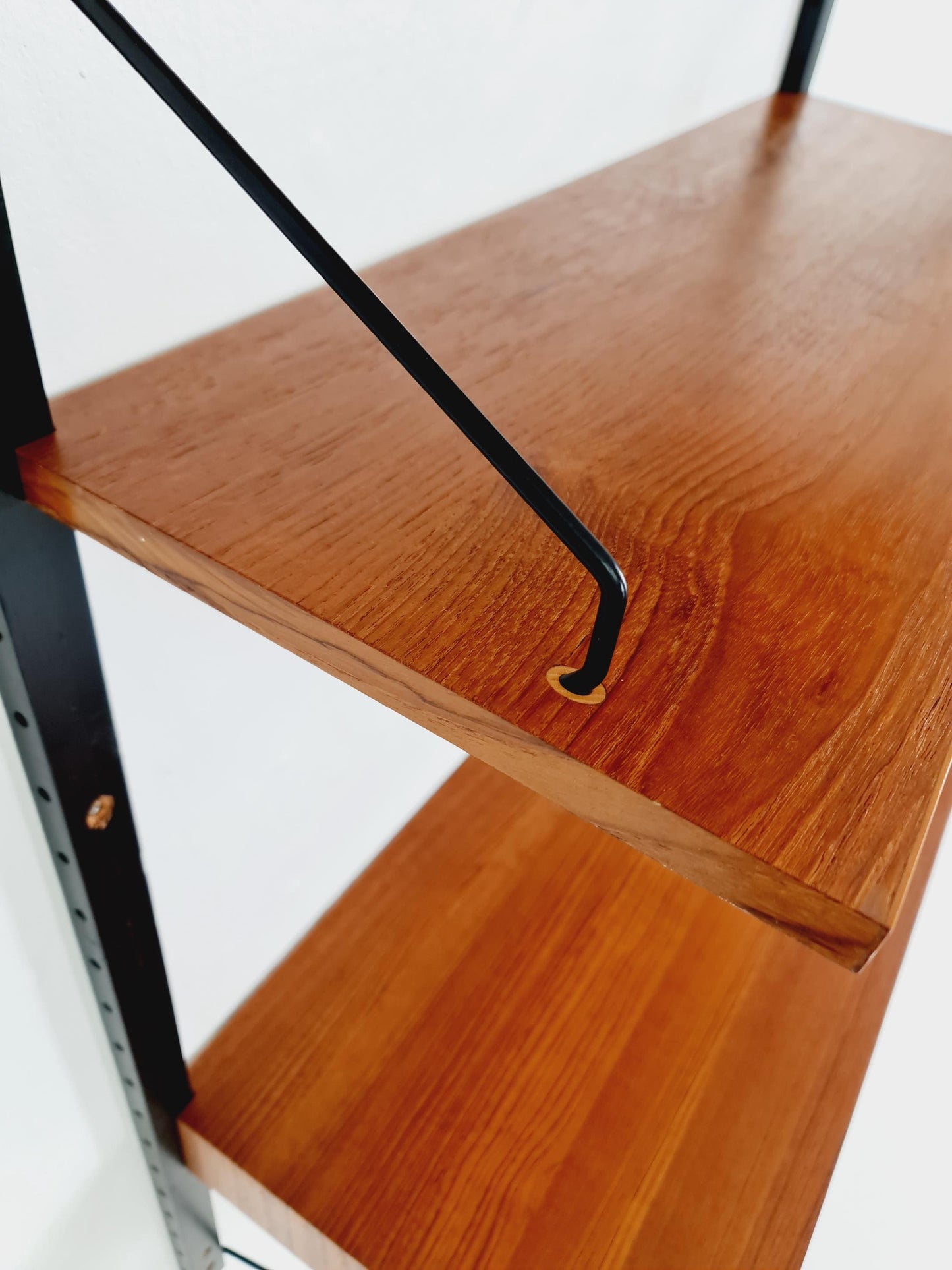 Midcentury Danish Teak Shelving Unit With Desk , by Poul Cadovius, 1960s