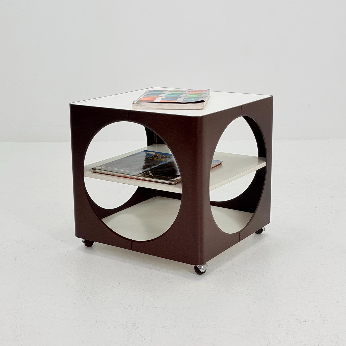 Cubic space age coffee club table 1970s