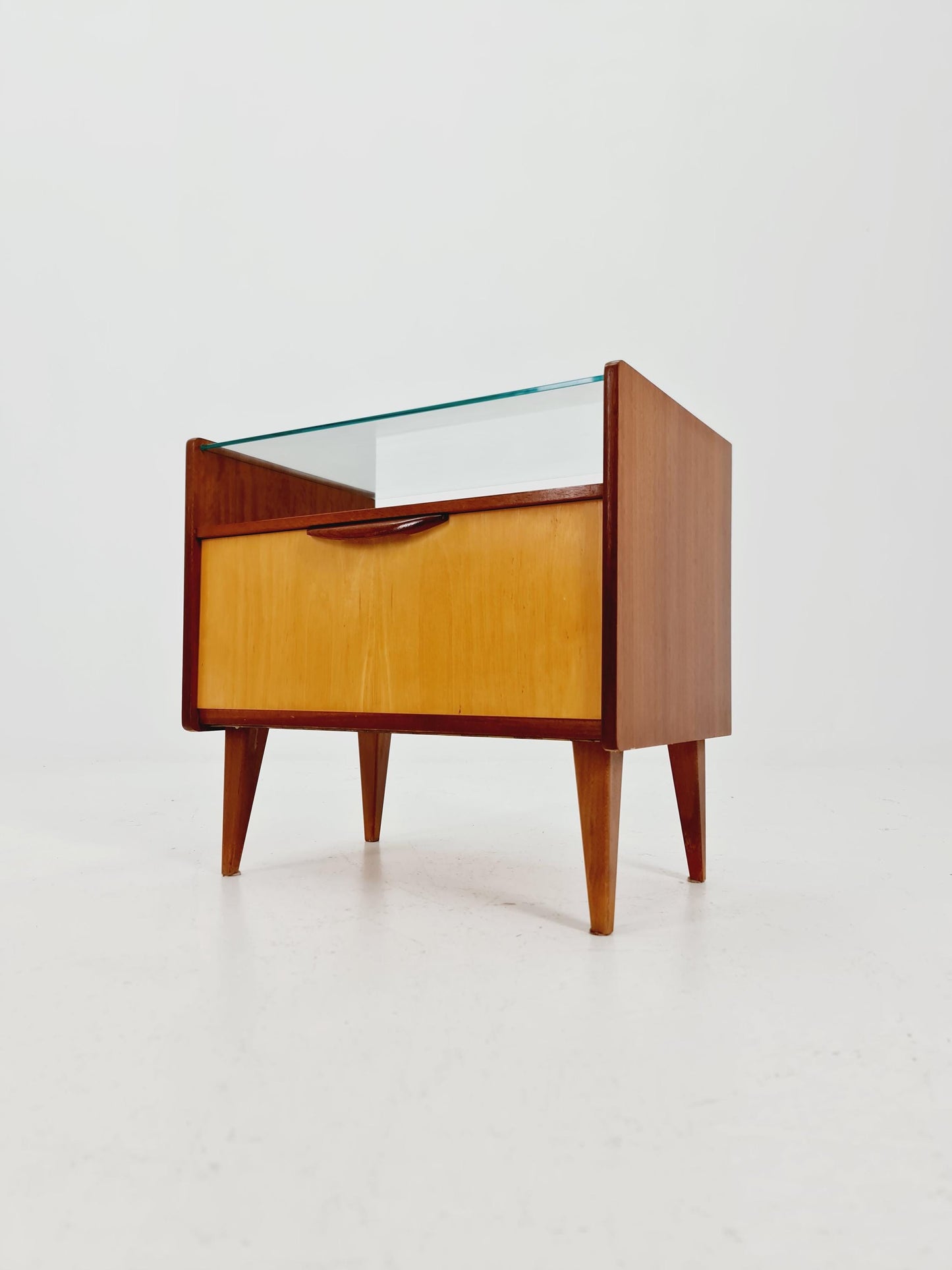 German Mid century nightstand/ bedside table,1950s