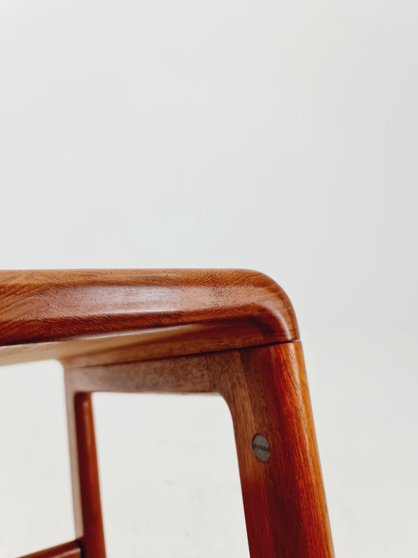 Mid century Danish Solid teak magazine rack - side table by Dyrlund, 1960s