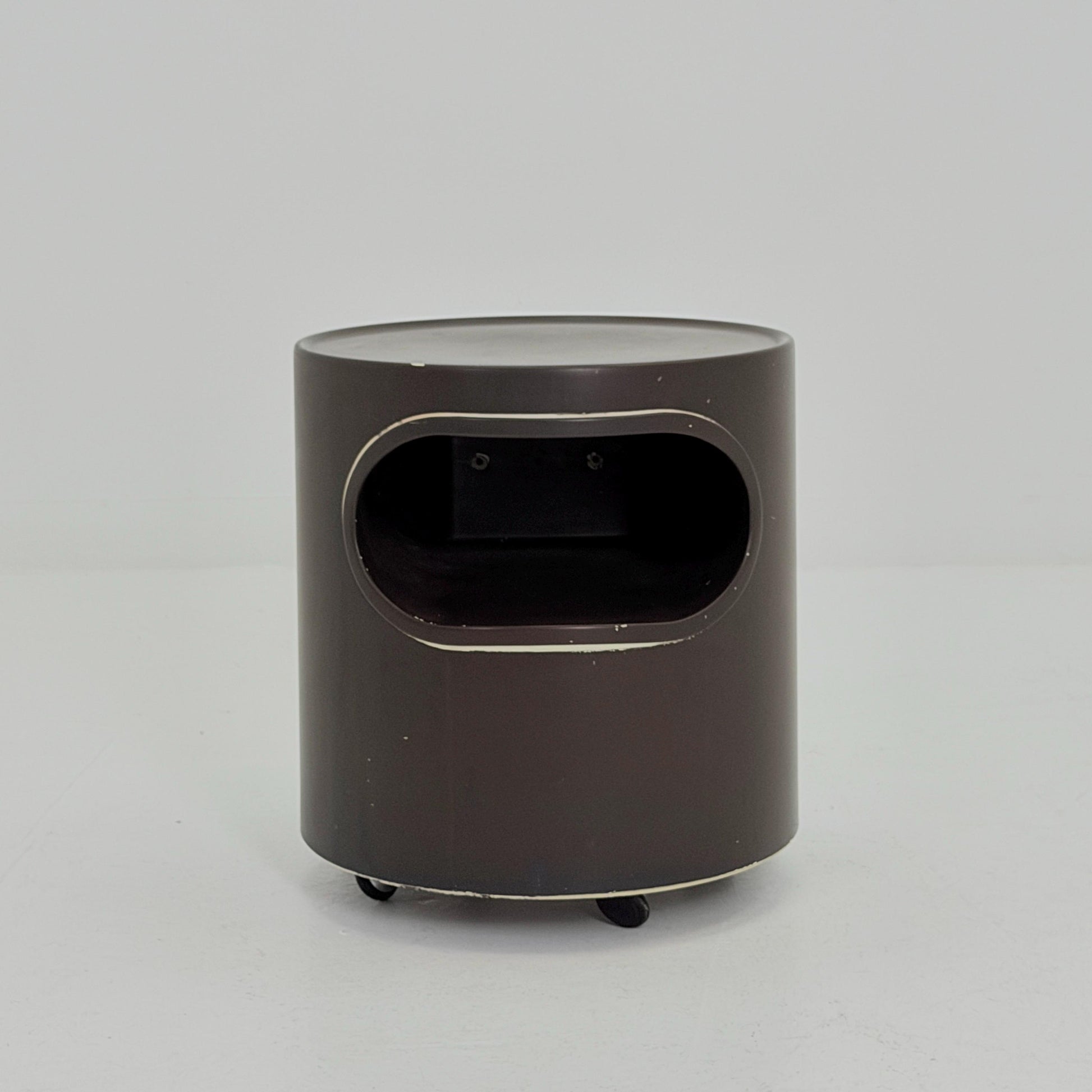 Mid century Space Age Artemide Giano Vano Side Table by Emma Gismondi Schweinberger 1970s Italy