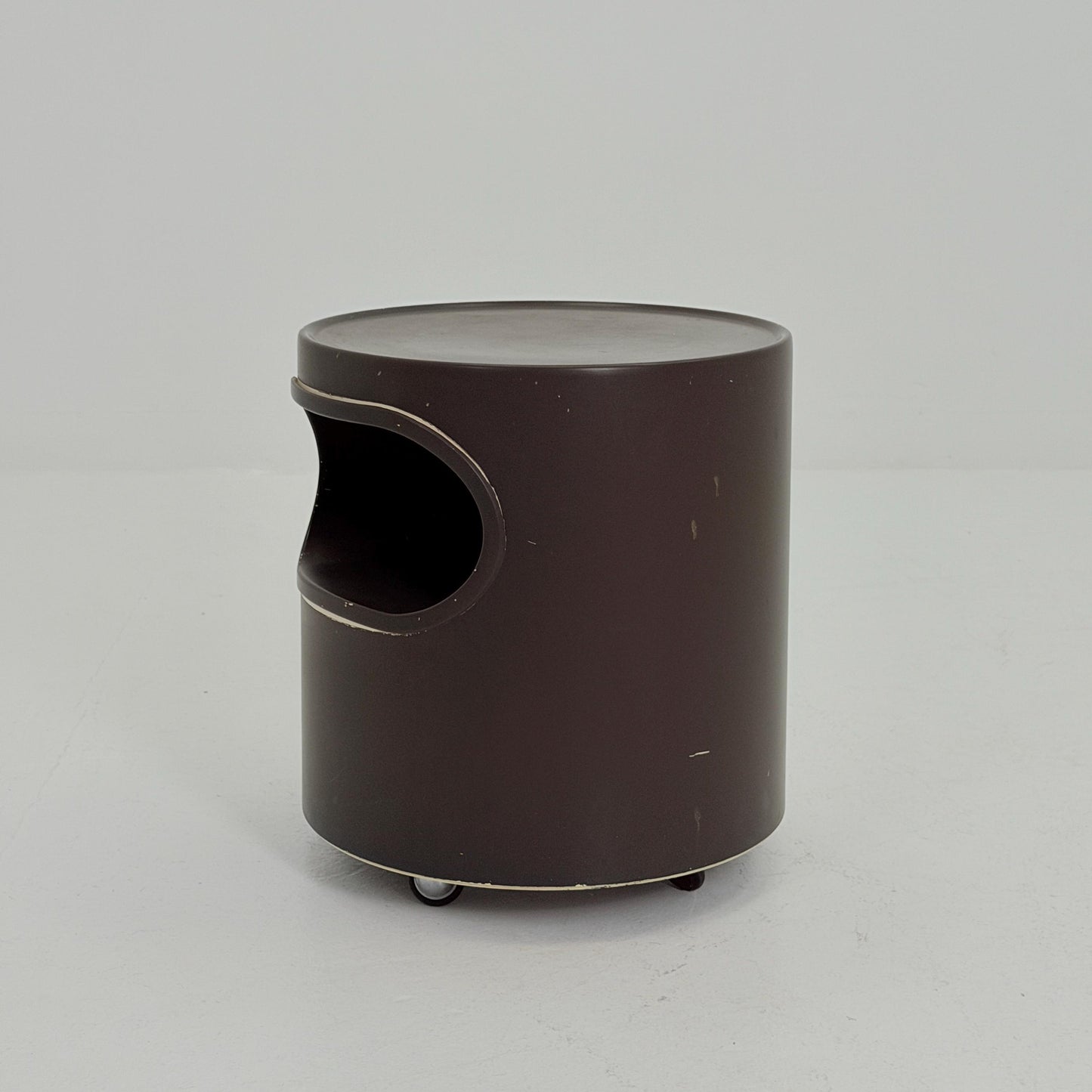 Mid century Space Age Artemide Giano Vano Side Table by Emma Gismondi Schweinberger 1970s Italy