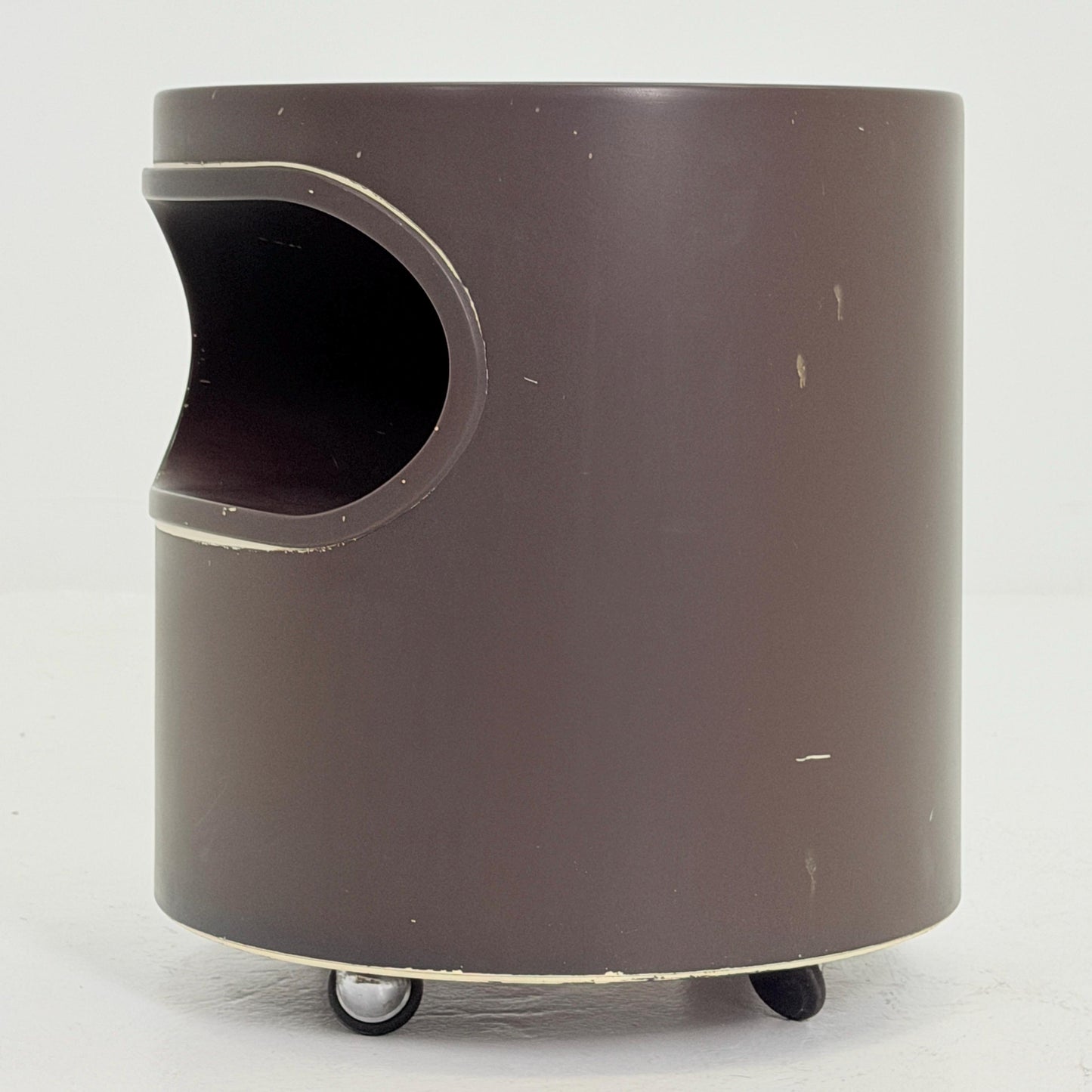 Mid century Space Age Artemide Giano Vano Side Table by Emma Gismondi Schweinberger 1970s Italy