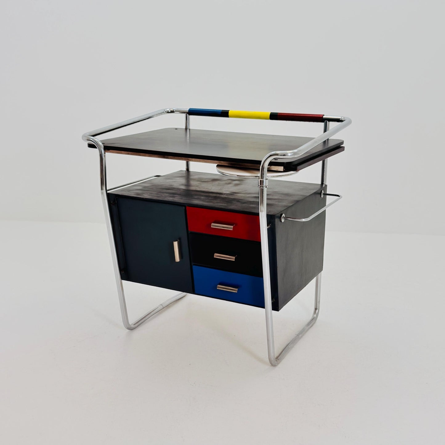 Mid century Rare Bauhaus Secretary Desk Germany 1980s