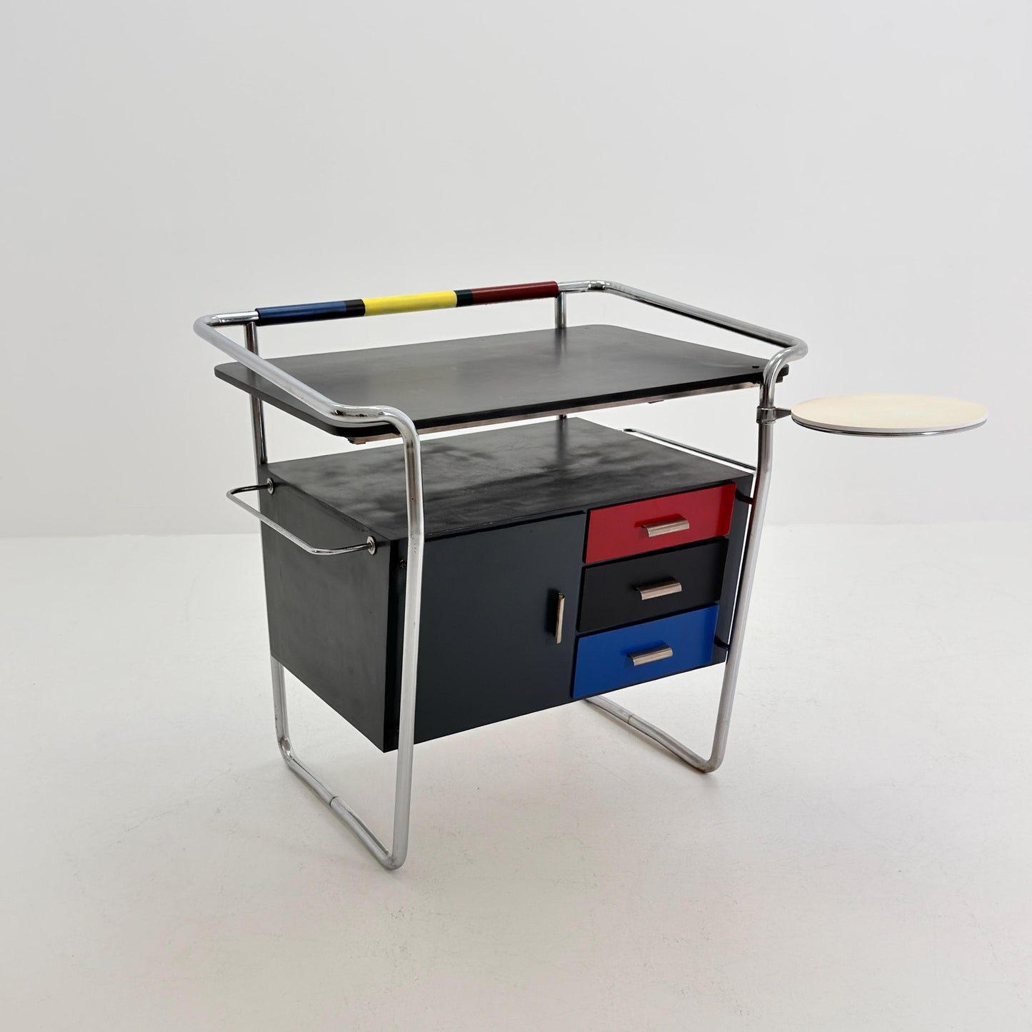Mid century Rare Bauhaus Secretary Desk Germany 1980s