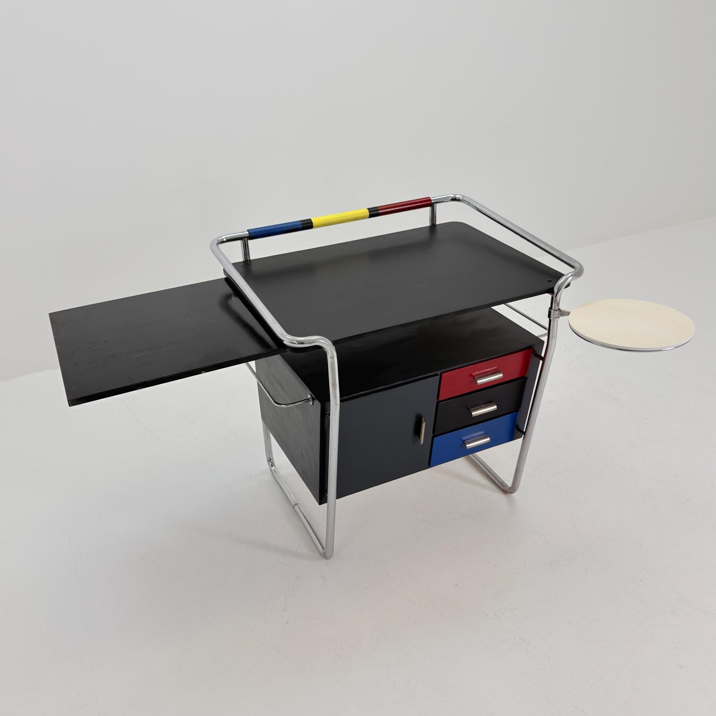 Mid century Rare Bauhaus Secretary Desk Germany 1980s