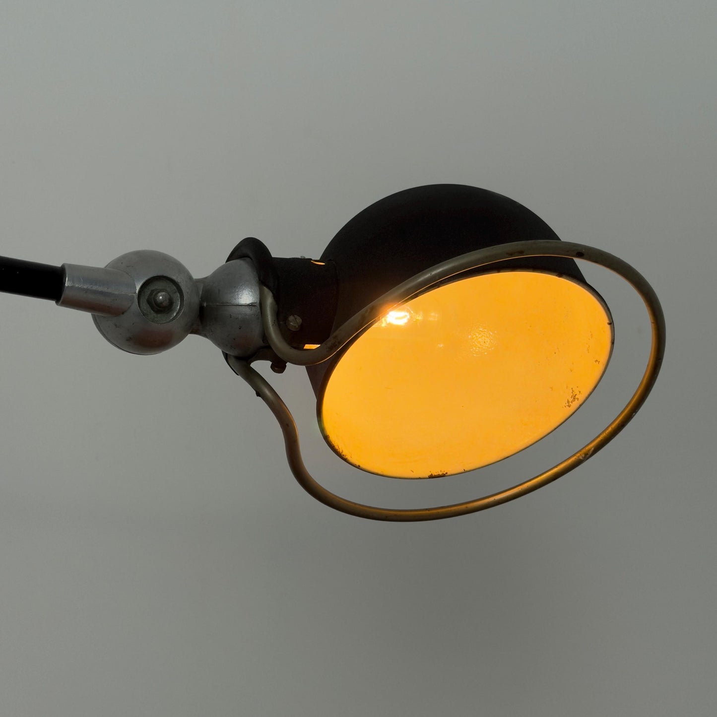 Mid century Vintage Jieldé Clamp Desk Lamp by Jean-Louis Domecq, 1950s France