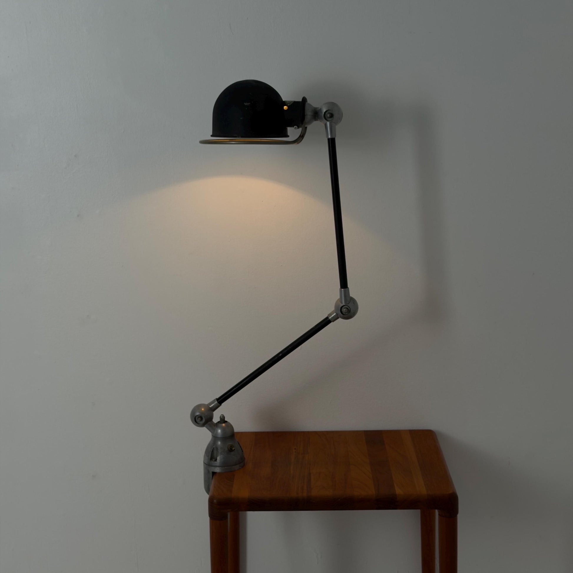 Mid century Vintage Jieldé Clamp Desk Lamp by Jean-Louis Domecq, 1950s France