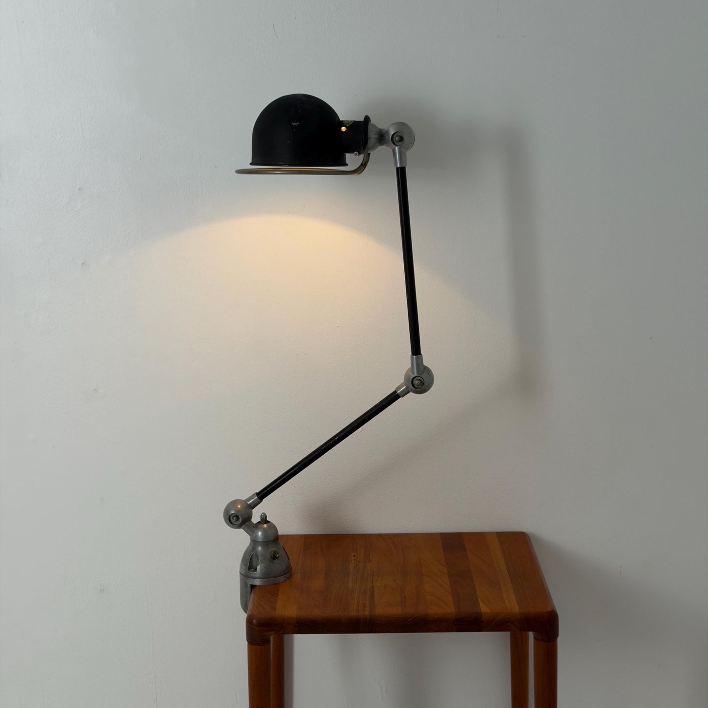 Mid century Vintage Jieldé Clamp Desk Lamp by Jean-Louis Domecq, 1950s France