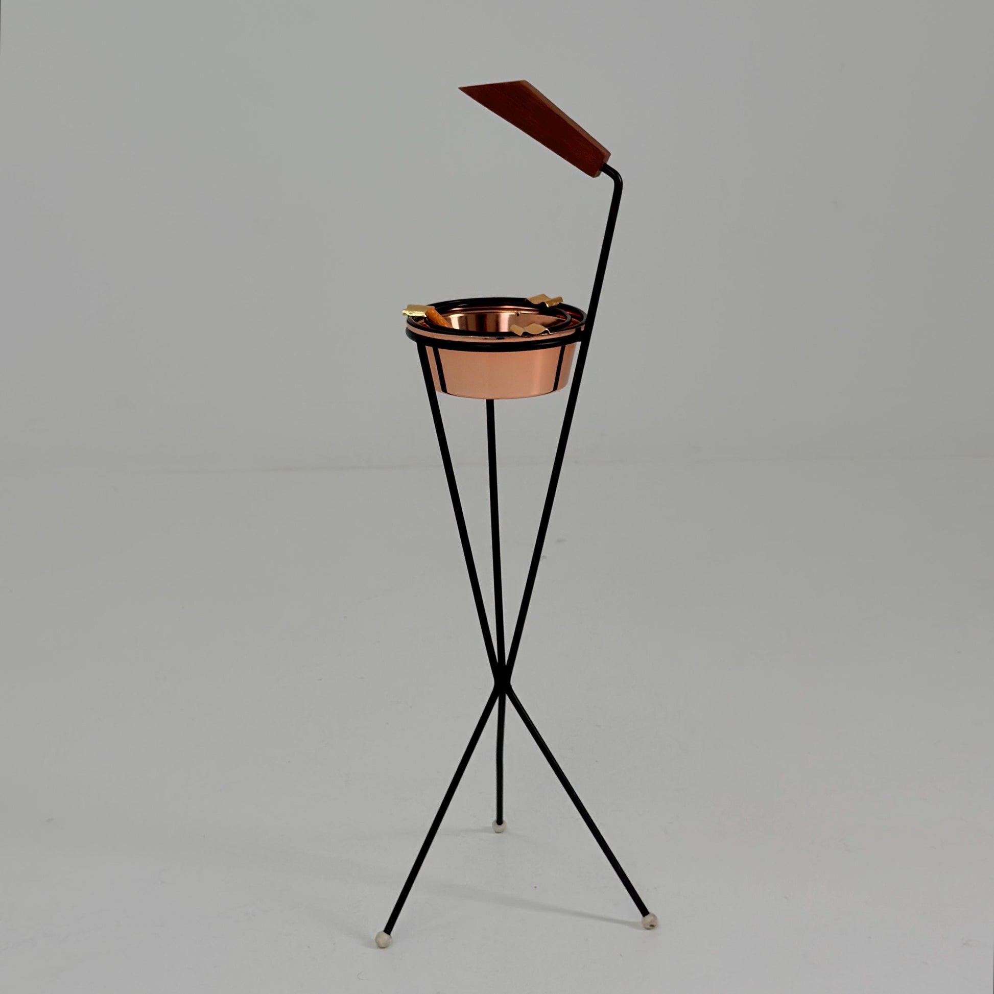 Rare Mid-Century German Tripod Sputnik Ashtray 1960s Germany
